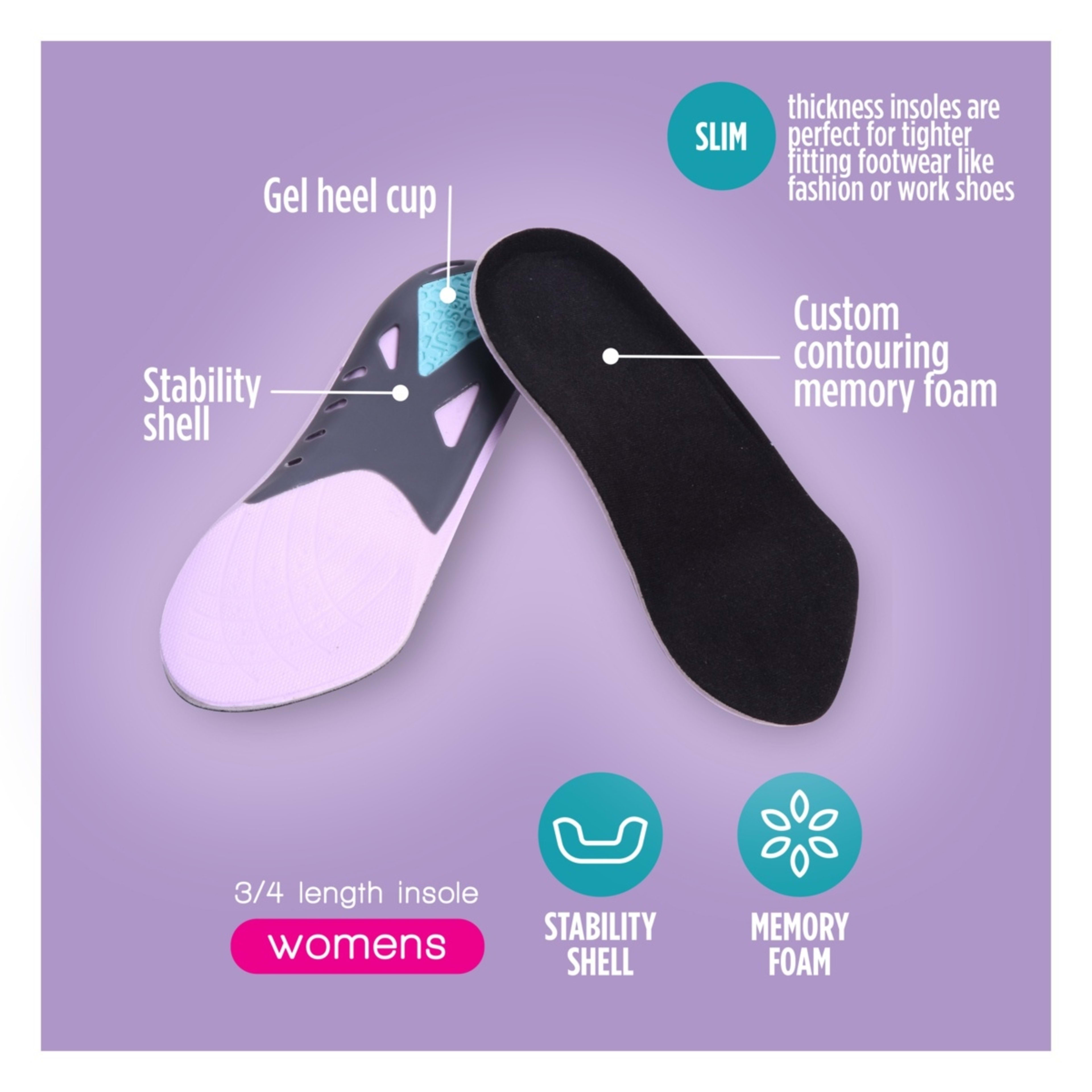 4 Footcare Maseur Heel and Arch Support Insoles, 4 of 5