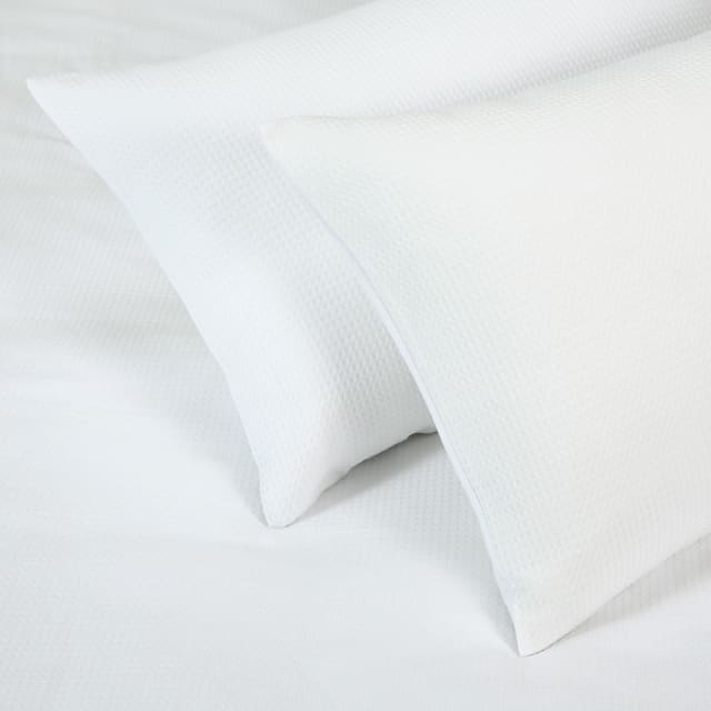 Waffle Cotton Quilt Cover Set King Bed, White Kmart