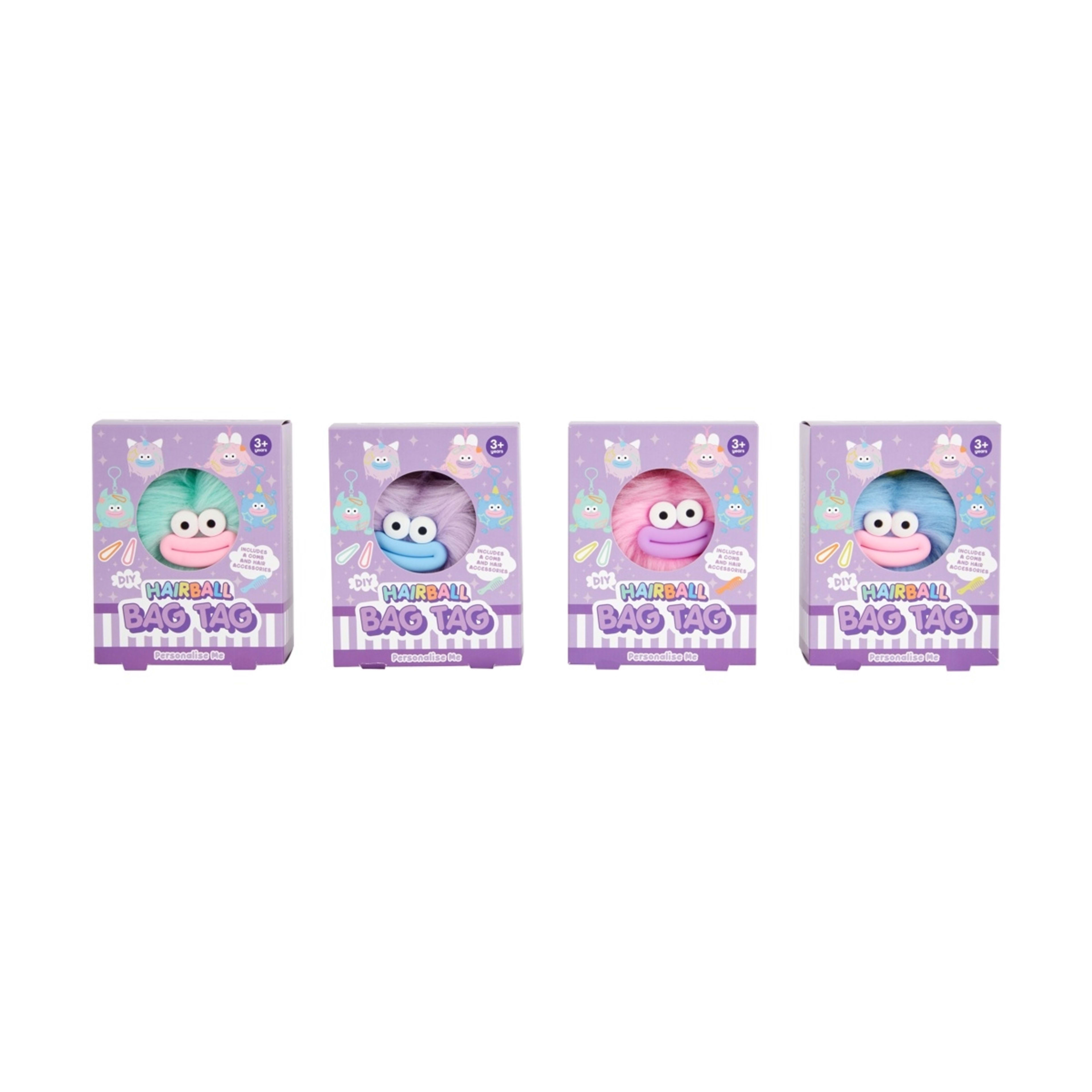 2 DIY Hairball Bag Tag Kit - Assorted, 2 of 7