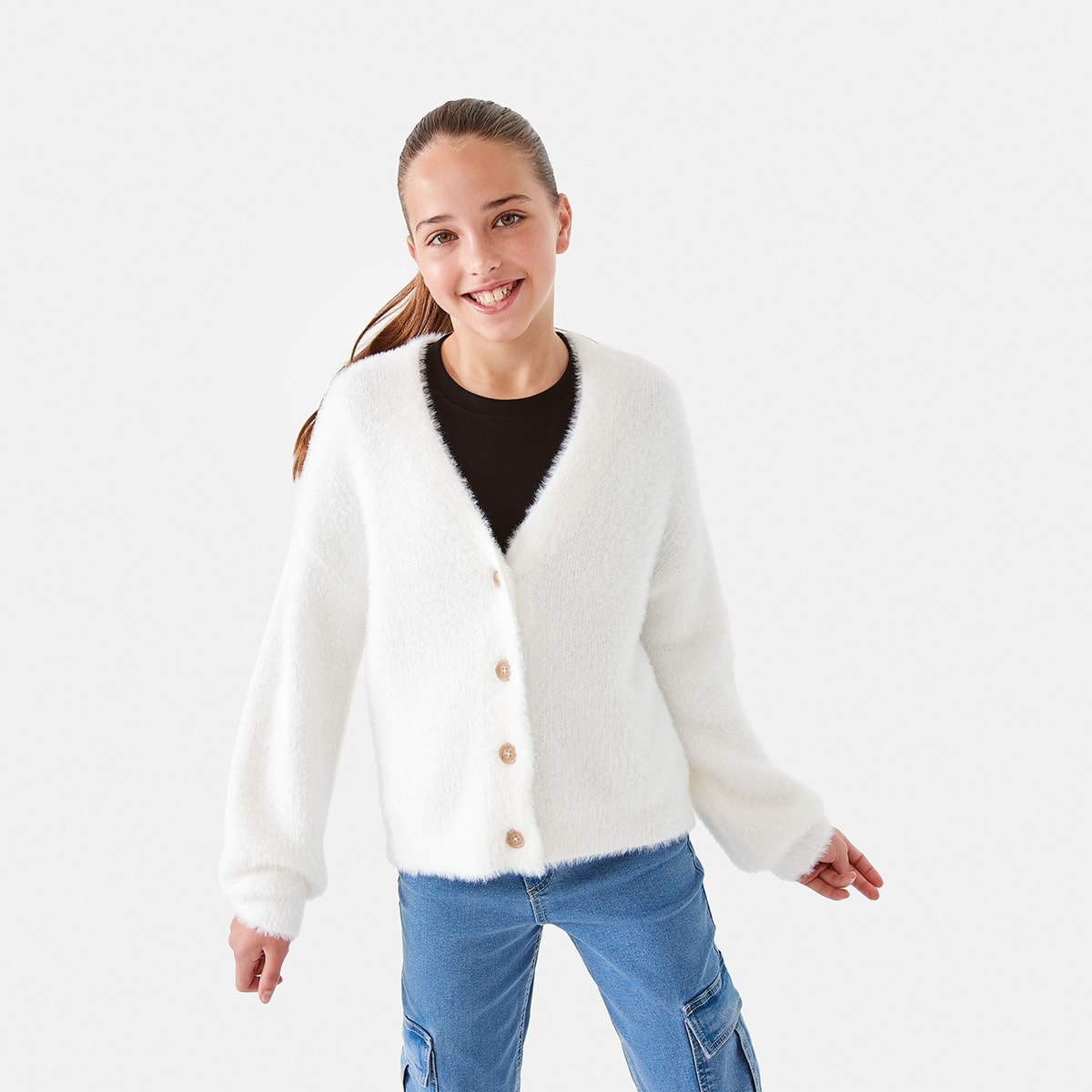 Girls 2025 cardigan kmart