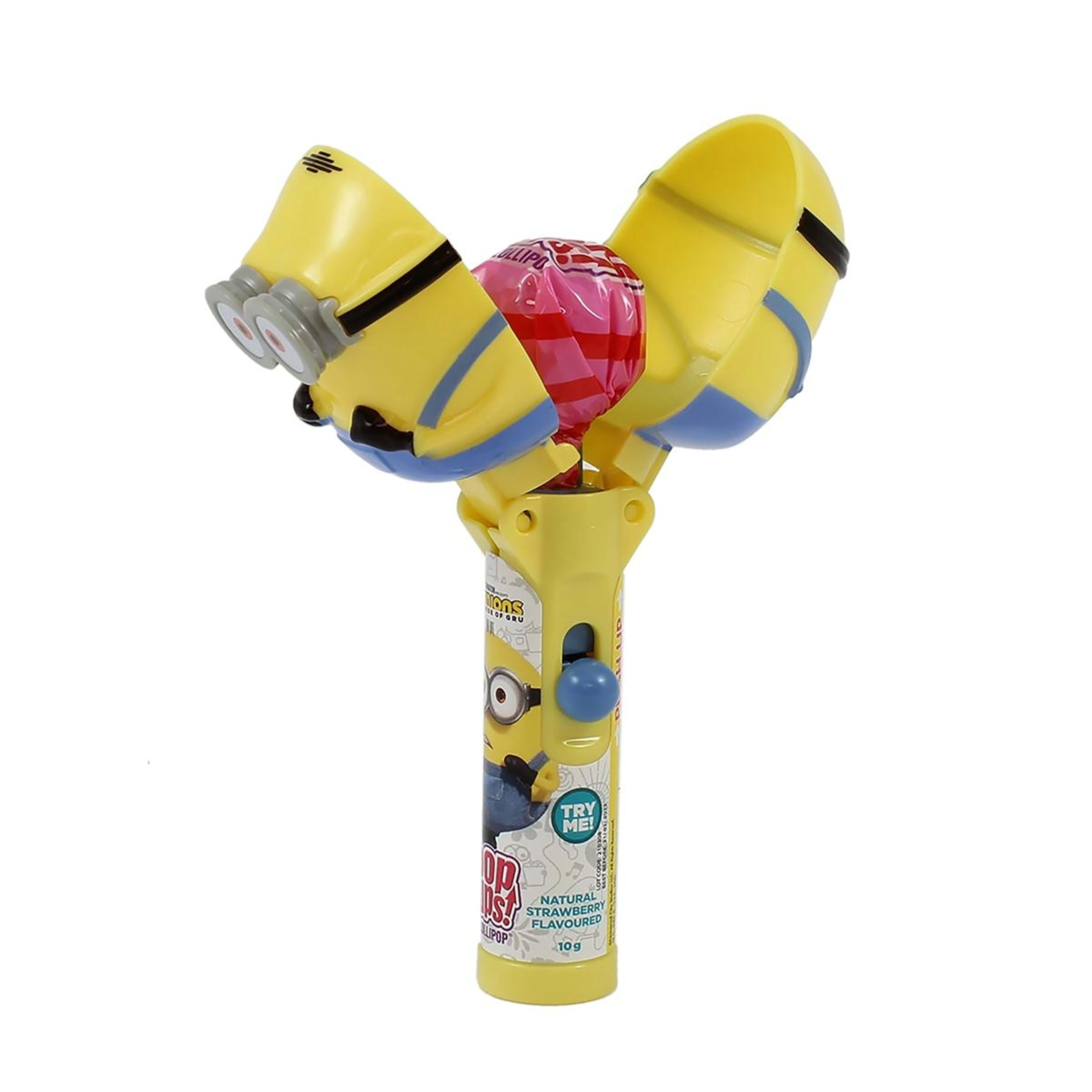 4 Minions: The Rise of Gru Pop Ups Lollipop 10g - Assorted, 4 of 9