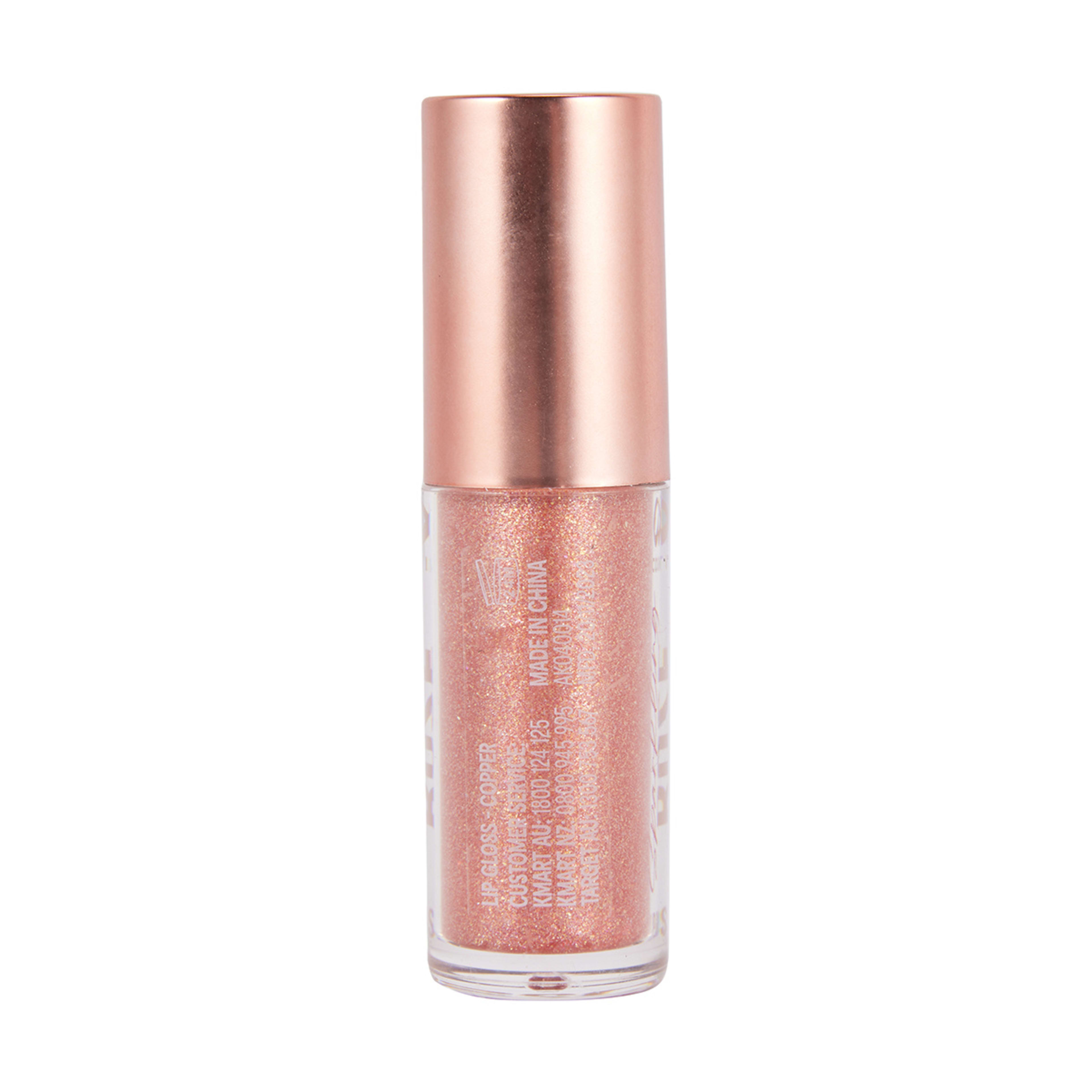 6 OXX Cosmetics Sparkling Rose Lip Gloss - Copper, 6 of 7