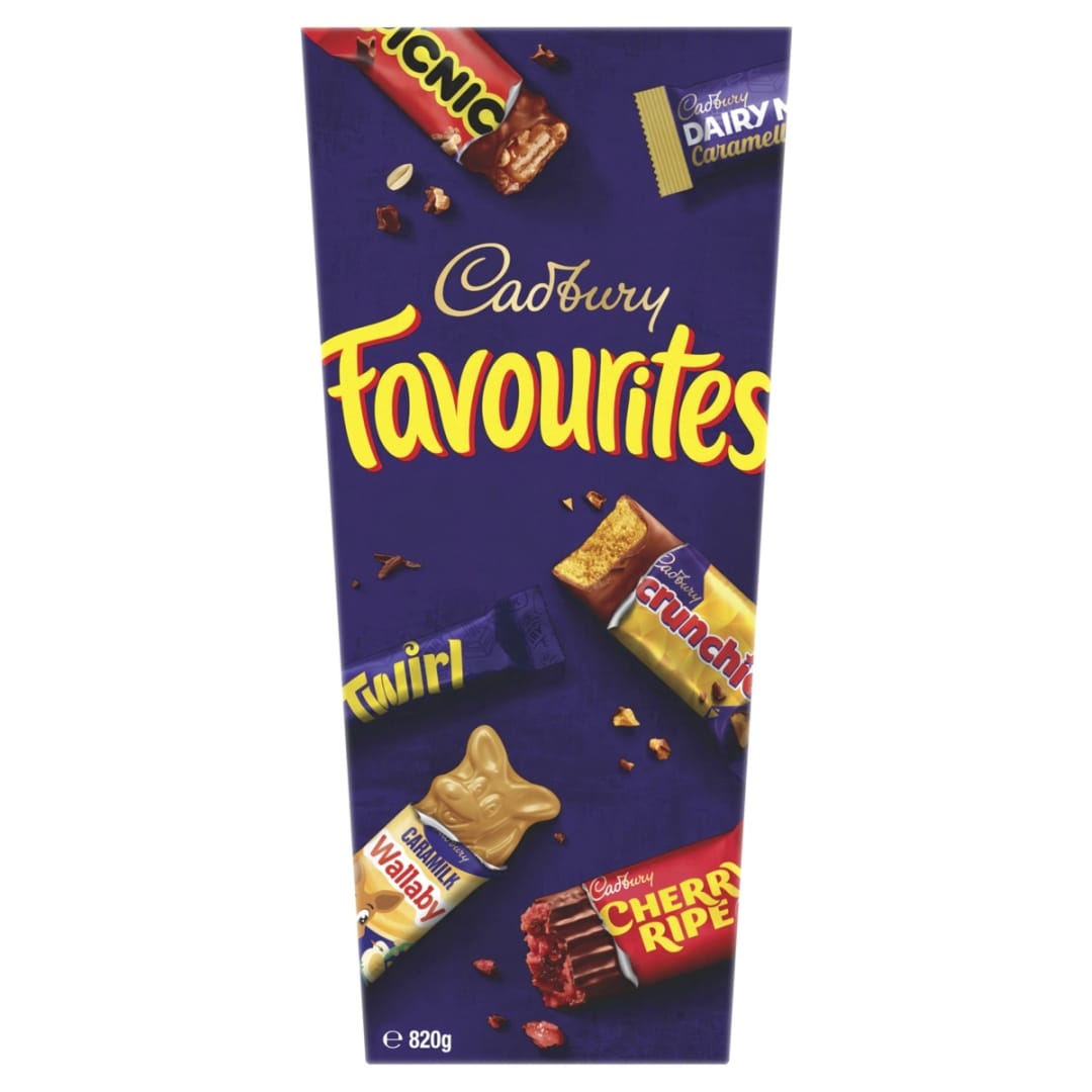 Cadbury Favourites with Caramilk Wallaby 820g - Kmart