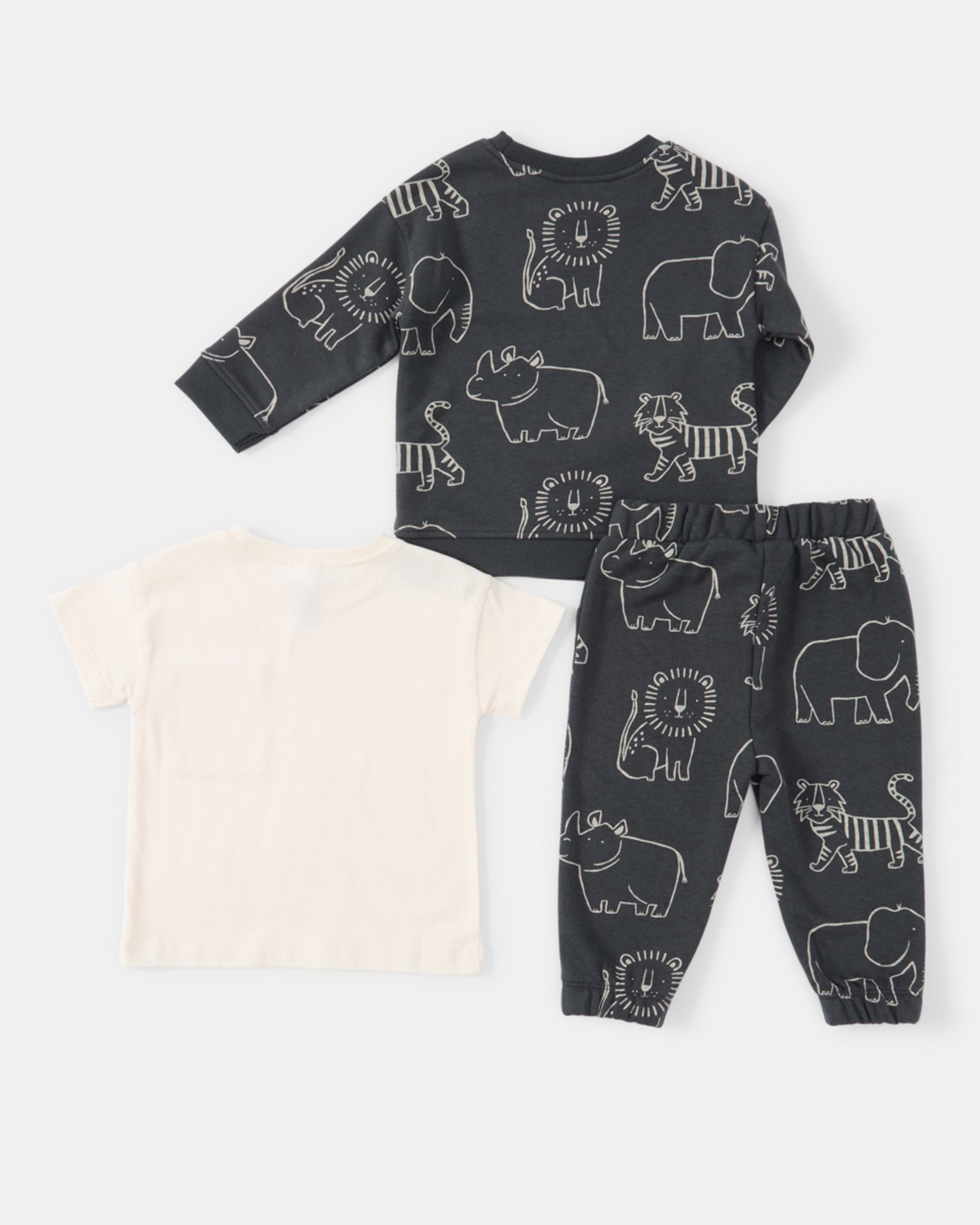 2 3 Piece Transeasonal Set ASPHALT FUN SAFARI, 2 of 8