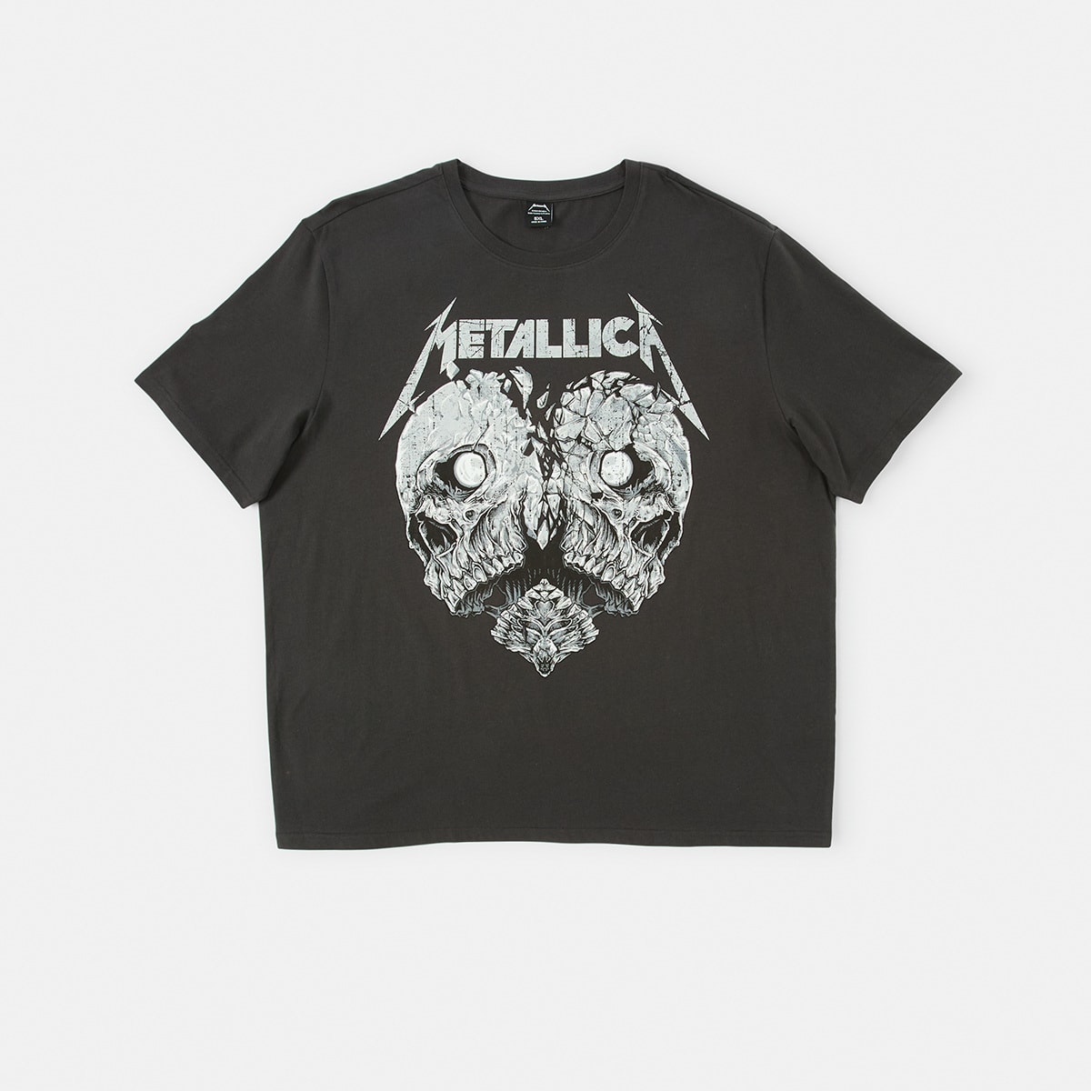 Men s Larger Size Metallica License T shirt Kmart