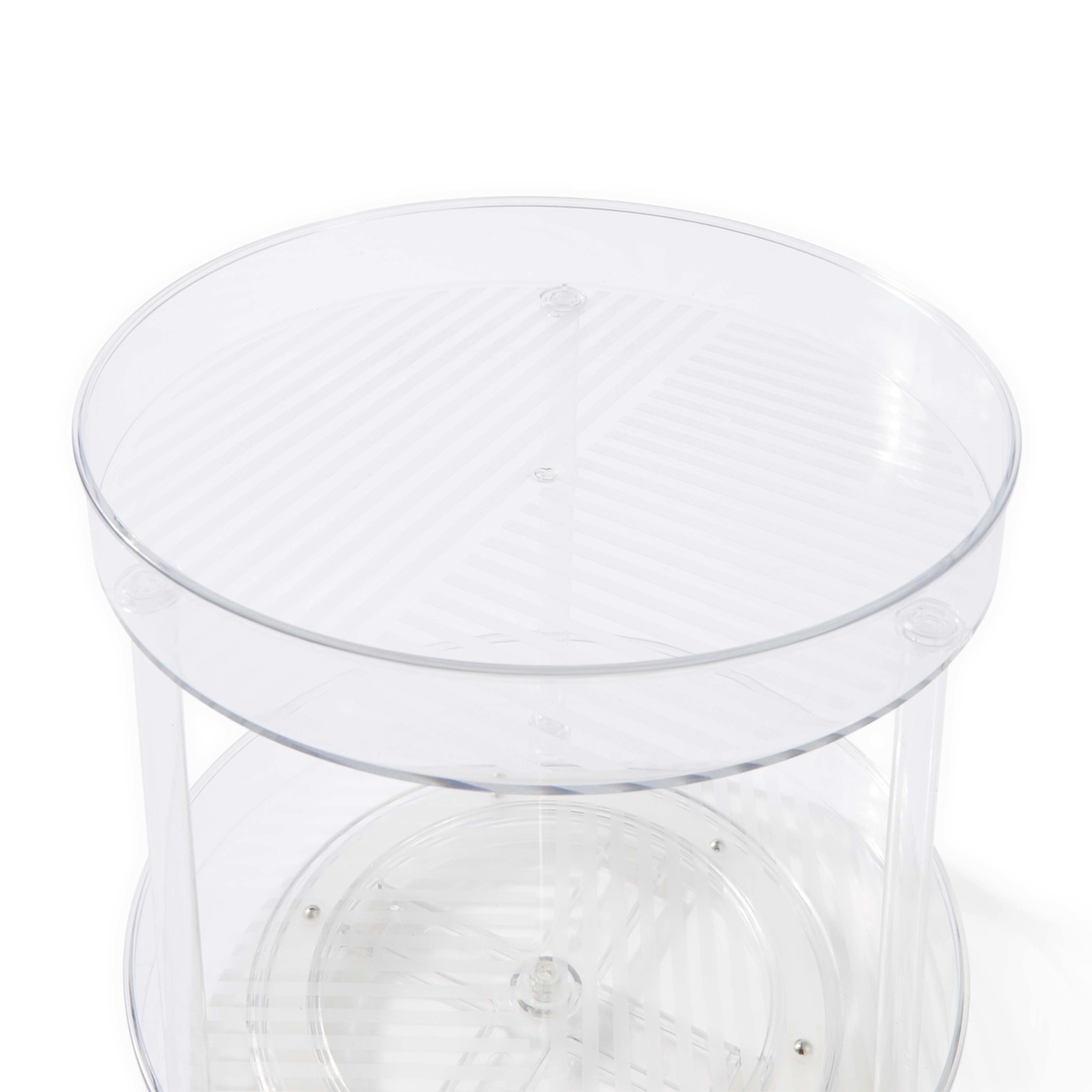5 Clear 2 Tier Turntable, 5 of 9