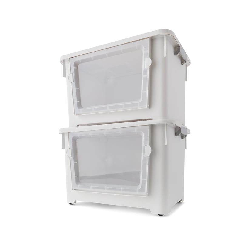Front Opening Storage Tub Medium Kmart