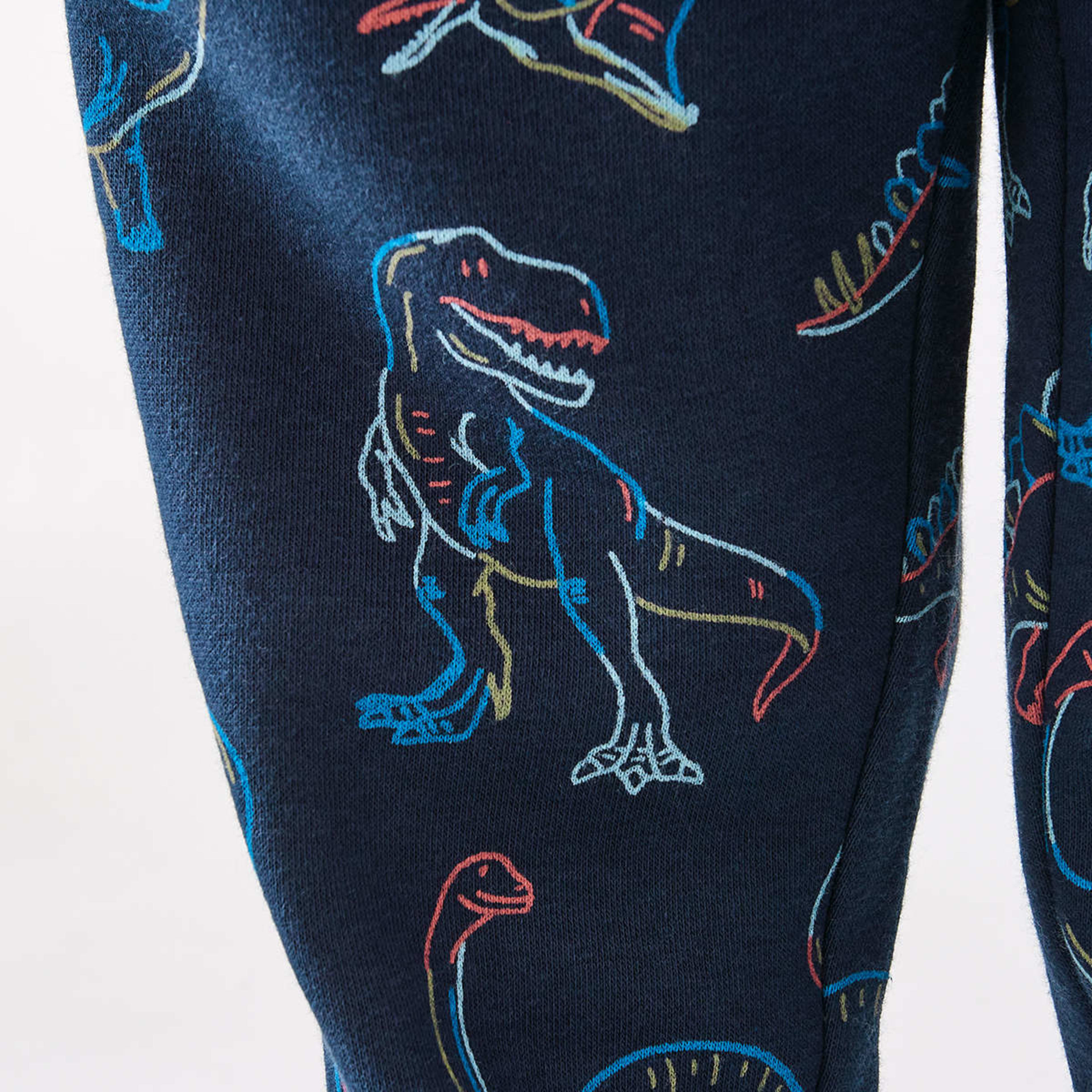 5 All Over Print Trackpants Harb Dino, 5 of 9