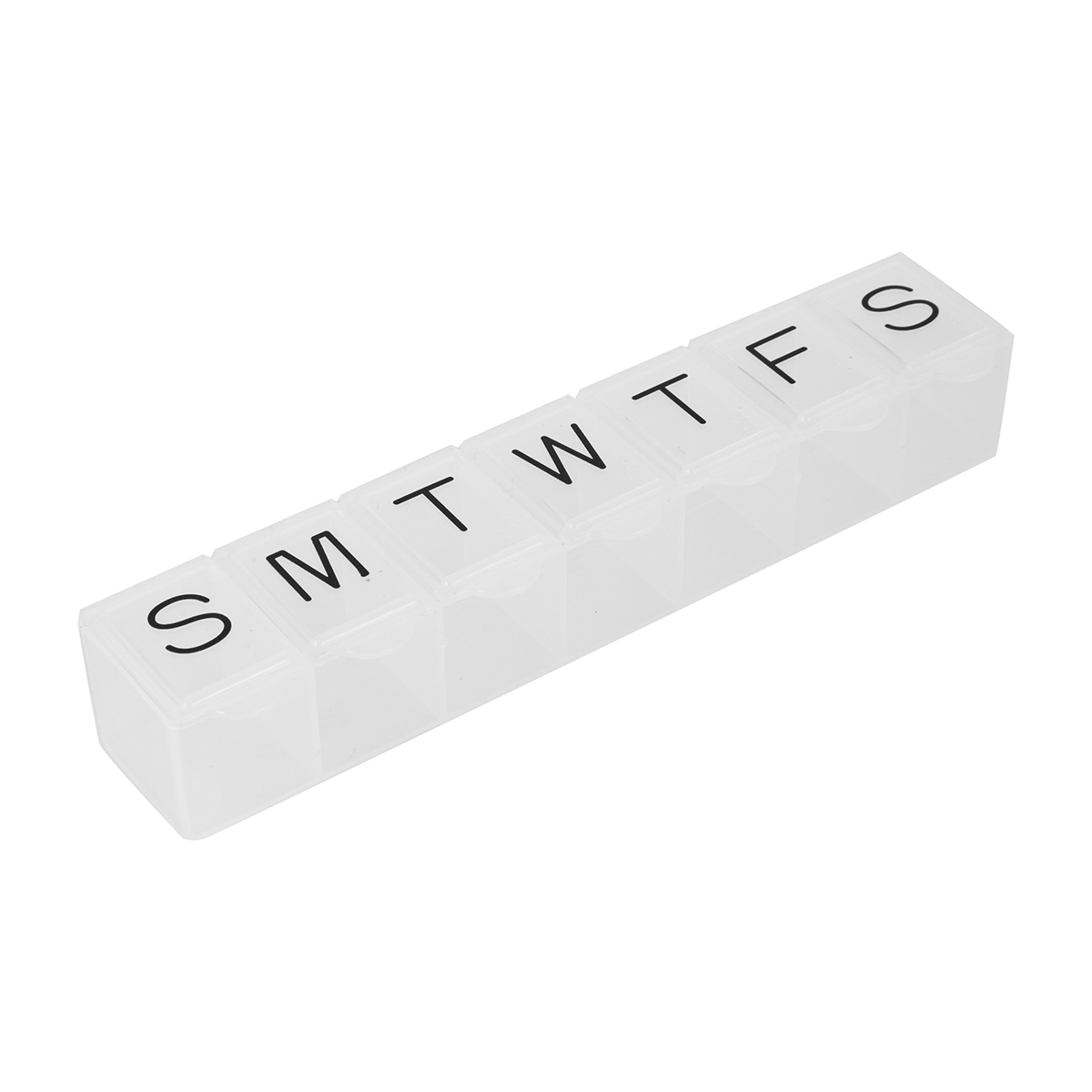 6 OXX Travel 7-Day Pill Organiser - White, 6 of 8