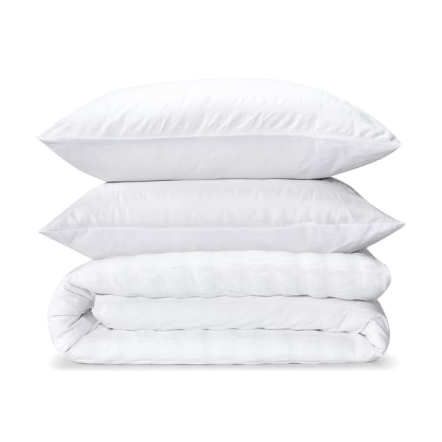 Amity Seersucker Quilt Cover Set King Bed, White Kmart
