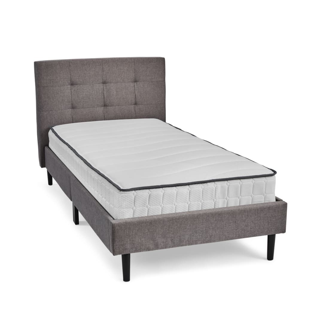 Single Bed Bonnell Spring Viscolatex Memory Foam Mattress Kmart
