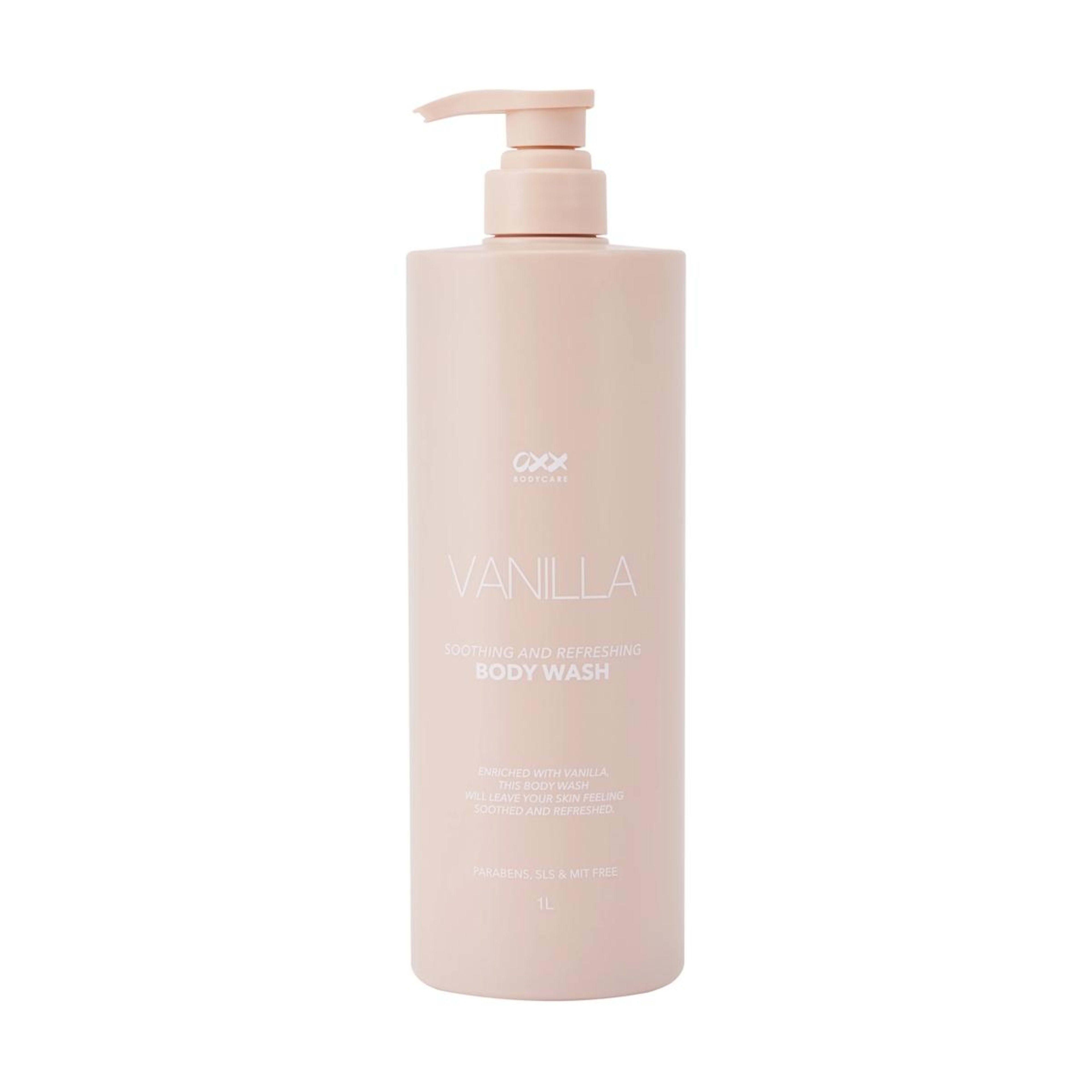 1 OXX Bodycare Soothing and Refreshing Body Wash 1L - Vanilla, 1 of 3