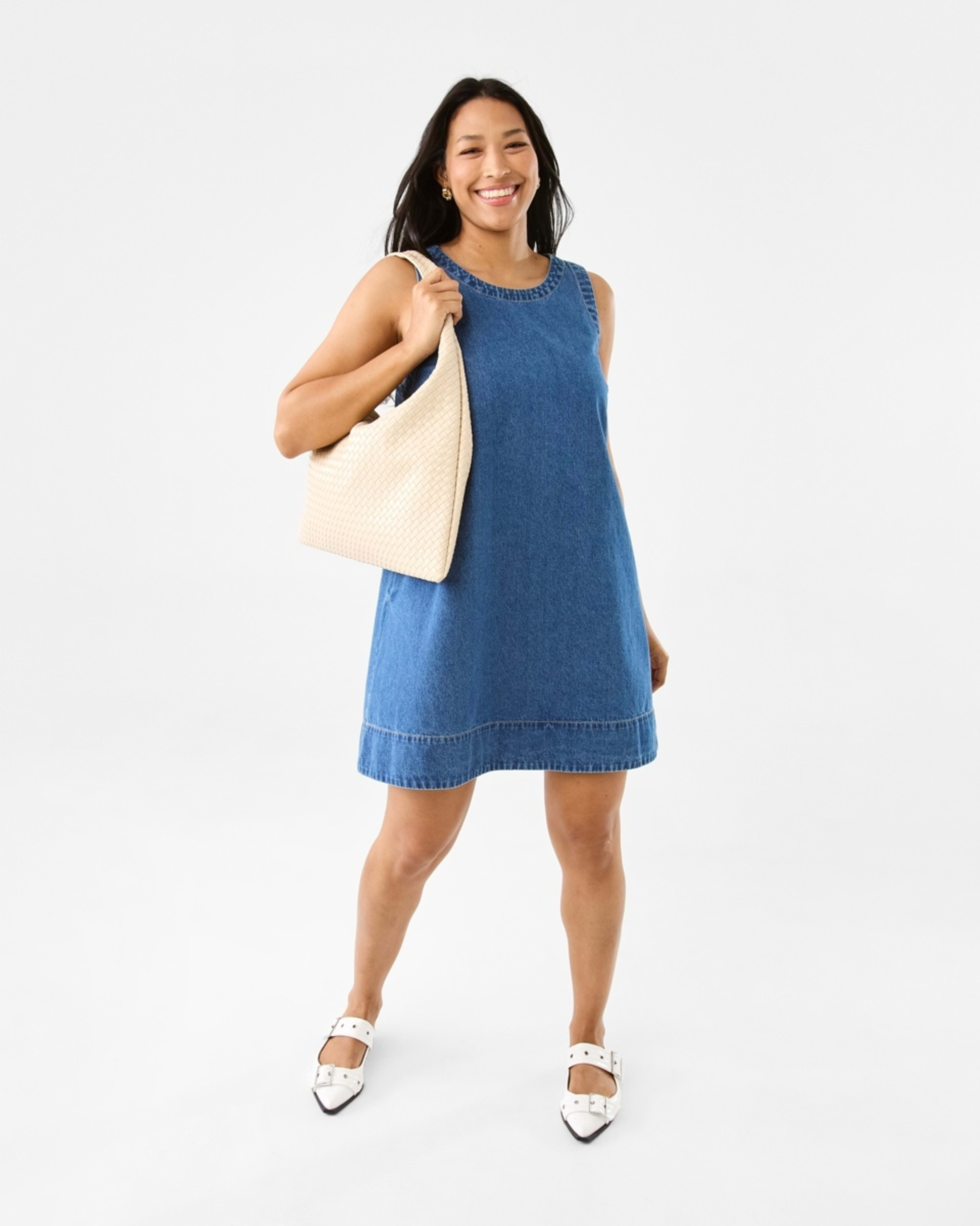 8 Weave Shoulder Bag SEASHELL, 8 of 8