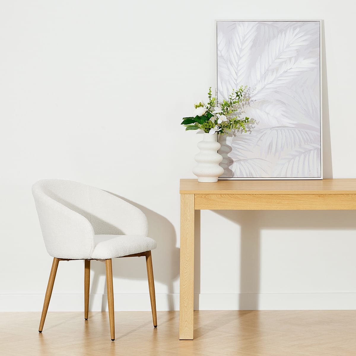 Kmart tan deals dining chair