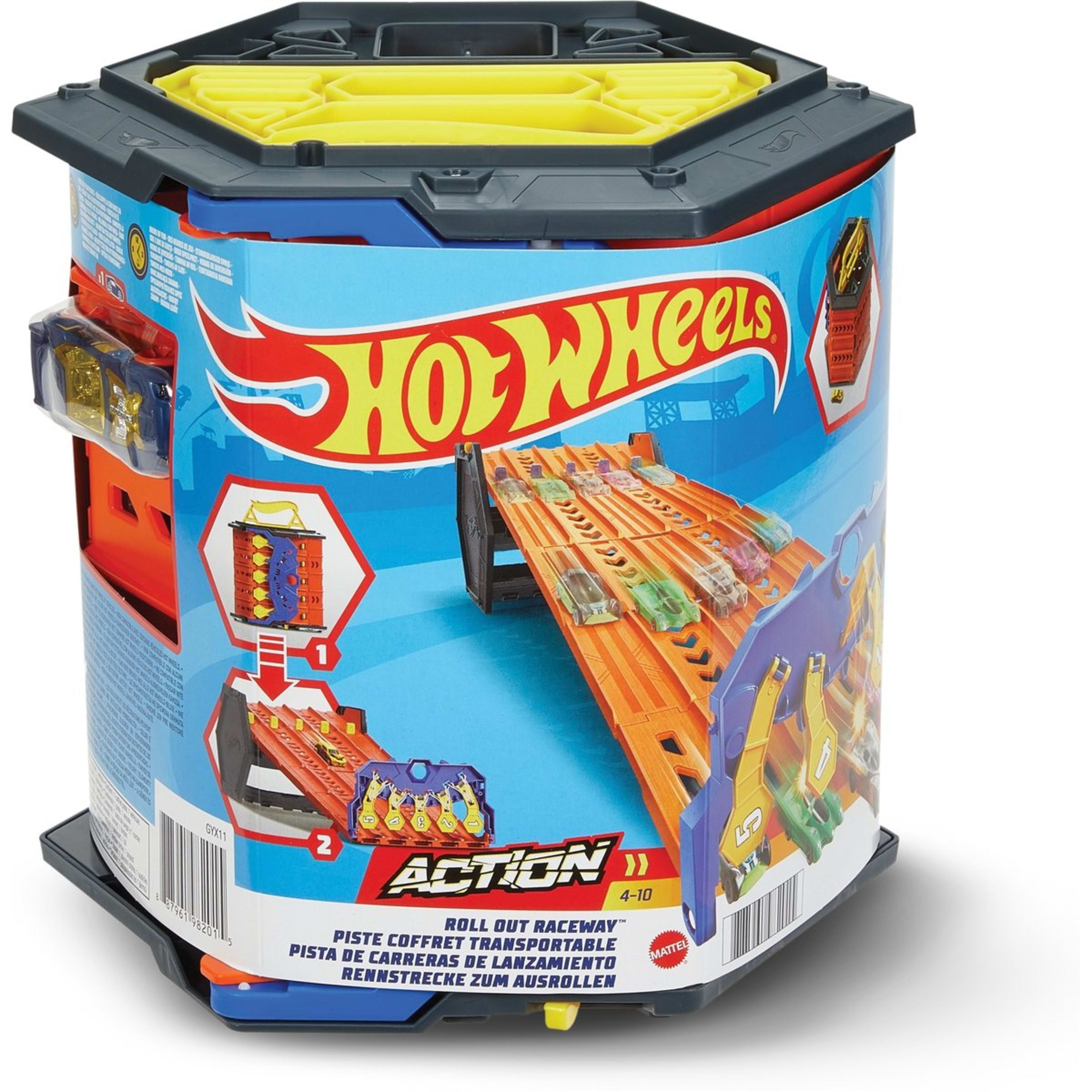 6 Hot Wheels Action Roll Out Raceway Track Set, 6 of 6