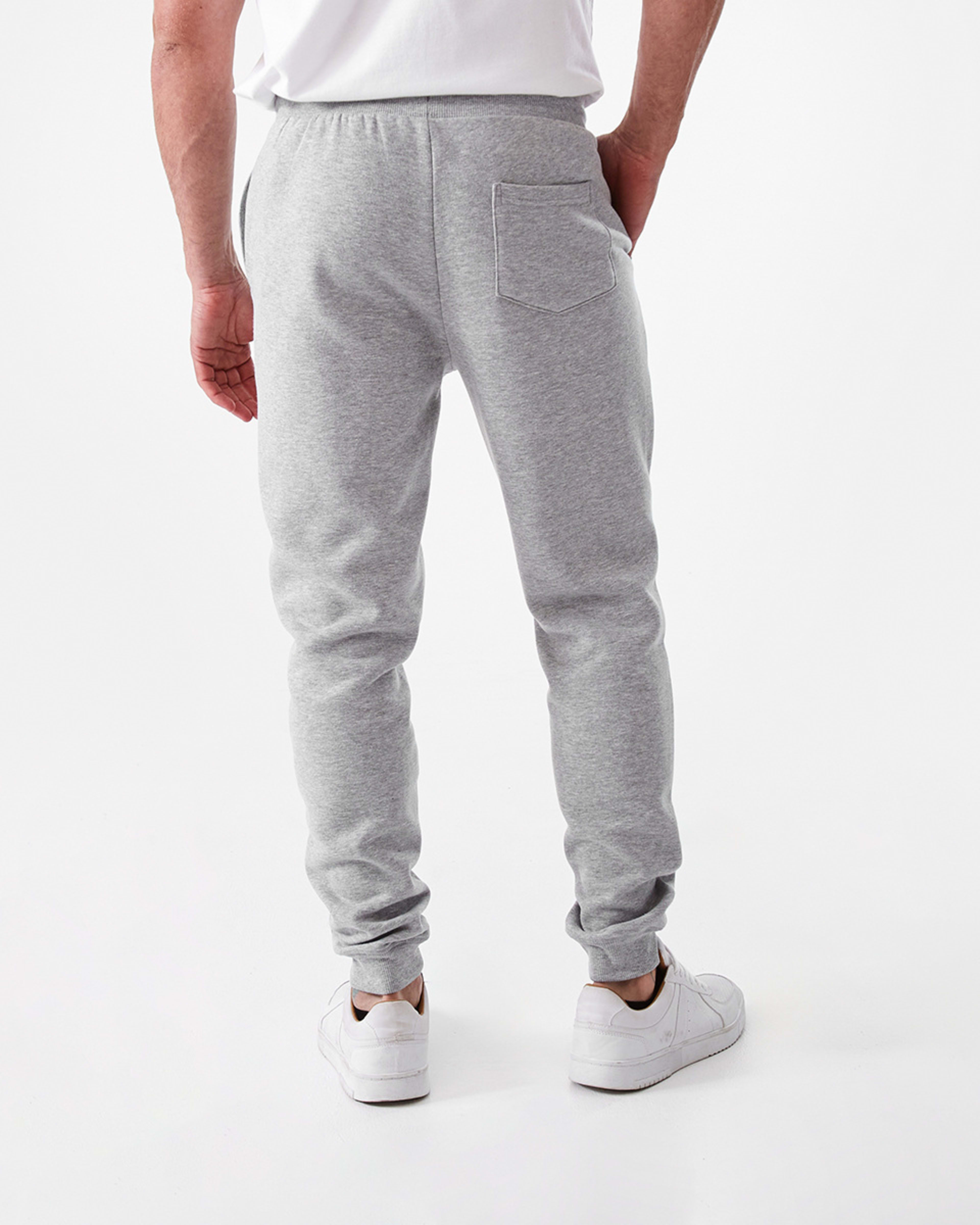 3 Logo Track Pants Grey Marle, 3 of 6