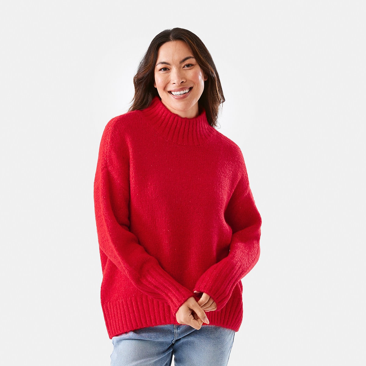 Funnel Neck Jumper - Kmart NZ