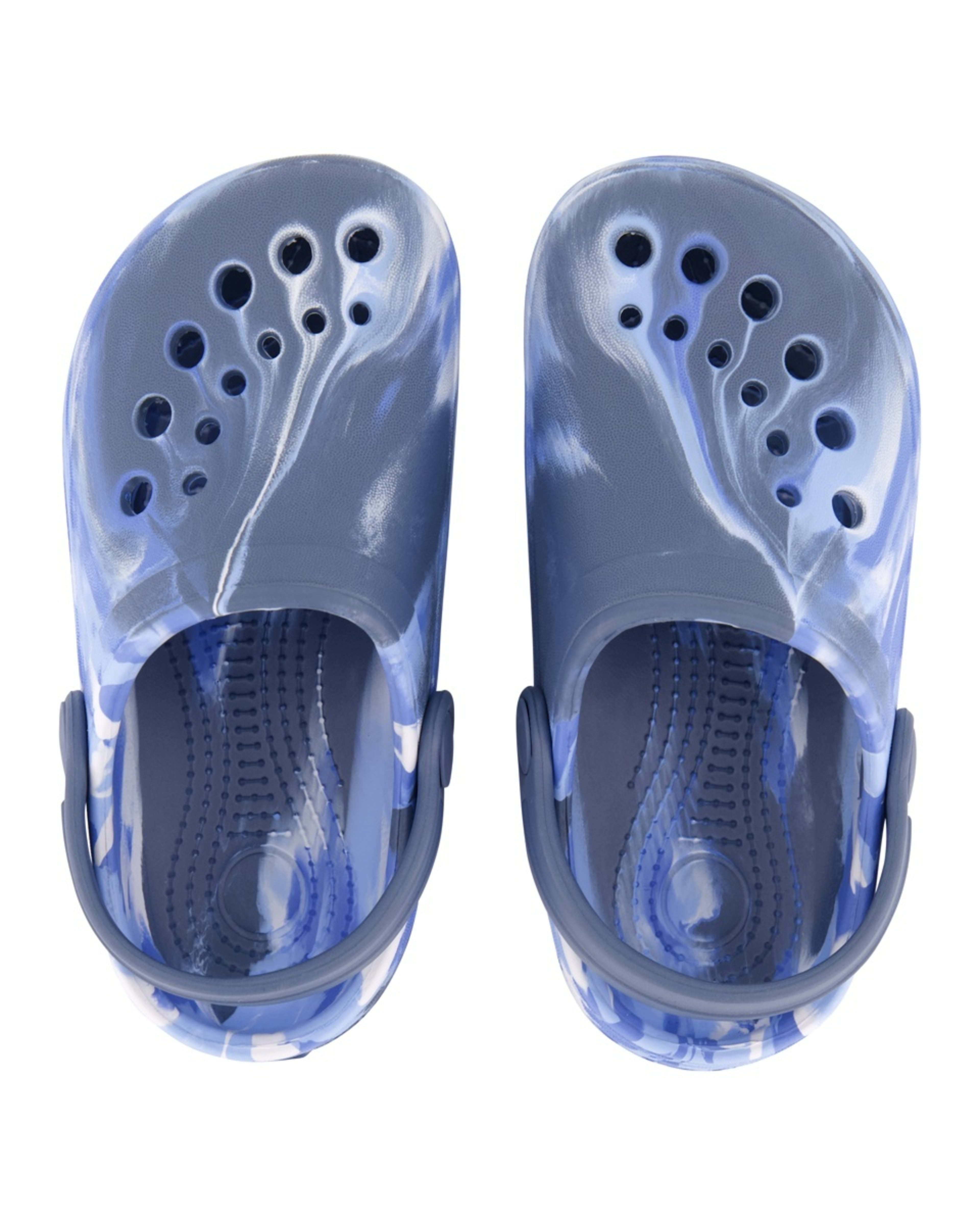3 Junior Slip-On Clogs BLUE MARBLE, 3 of 4