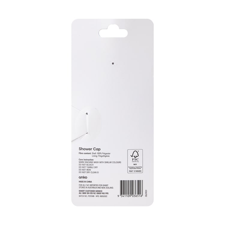 Shower Cap Tie Dye Kmart