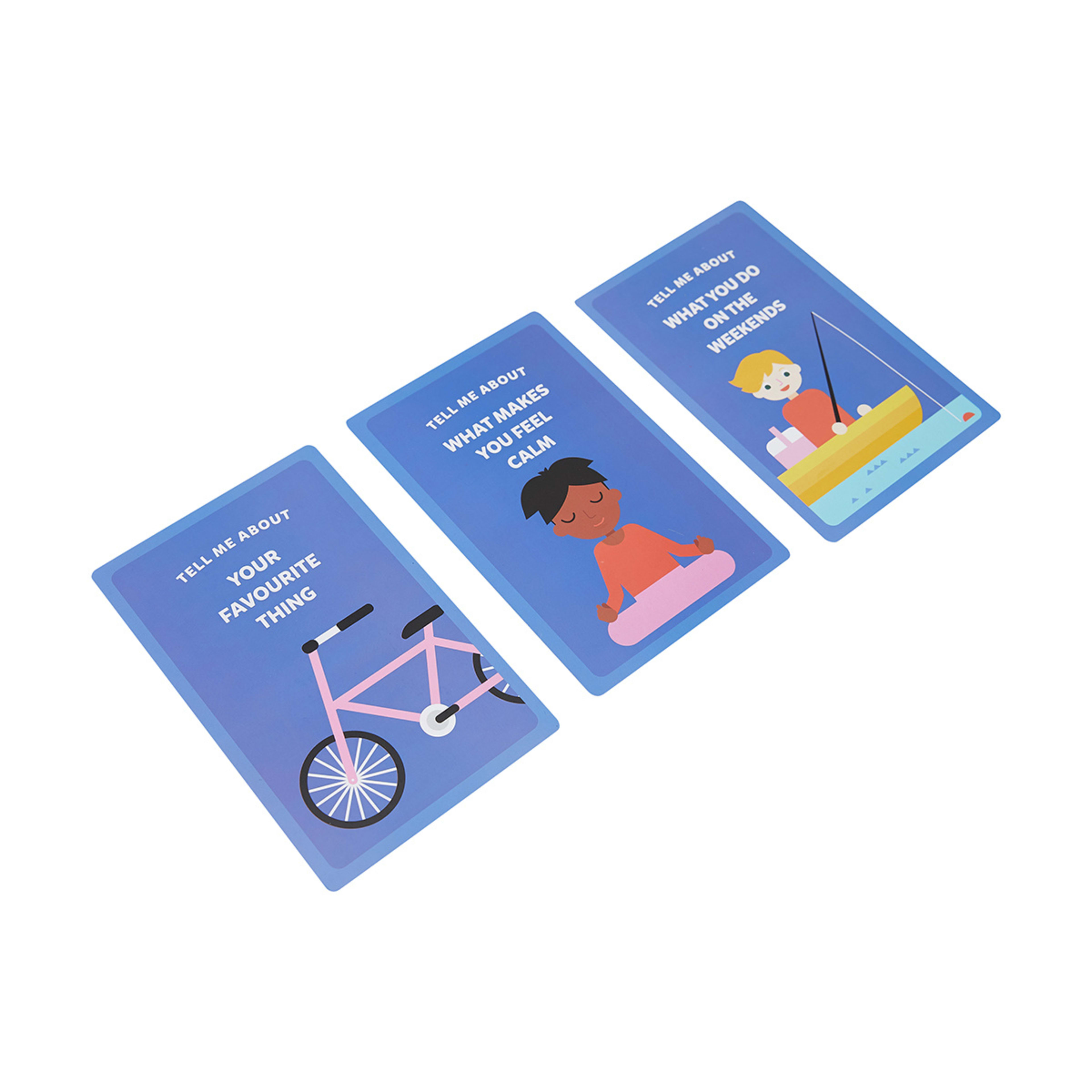 Conversation Starters Question and Picture Cards Kmart