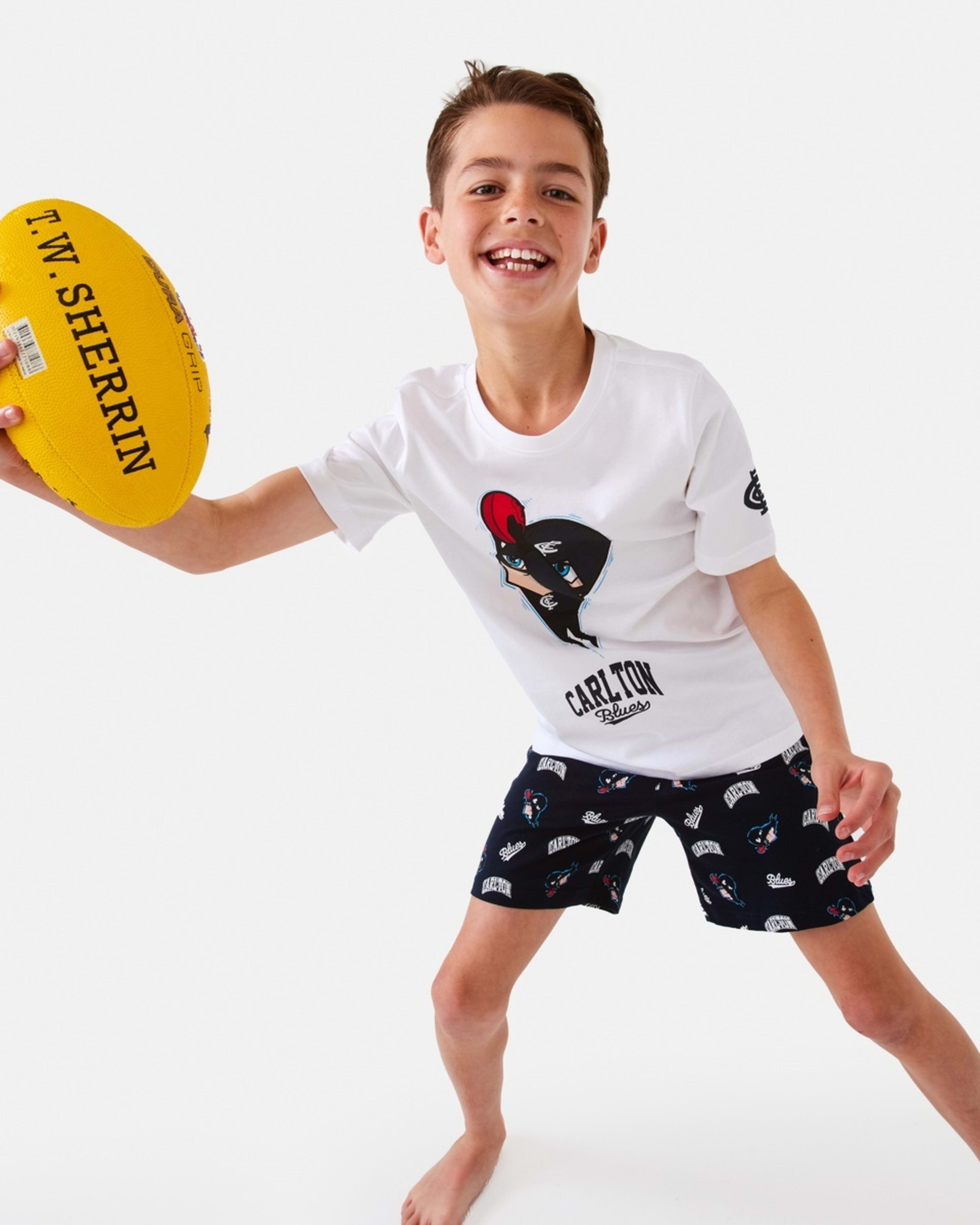 5 Active Kids AFL Pyjama Set Carlton, 5 of 10