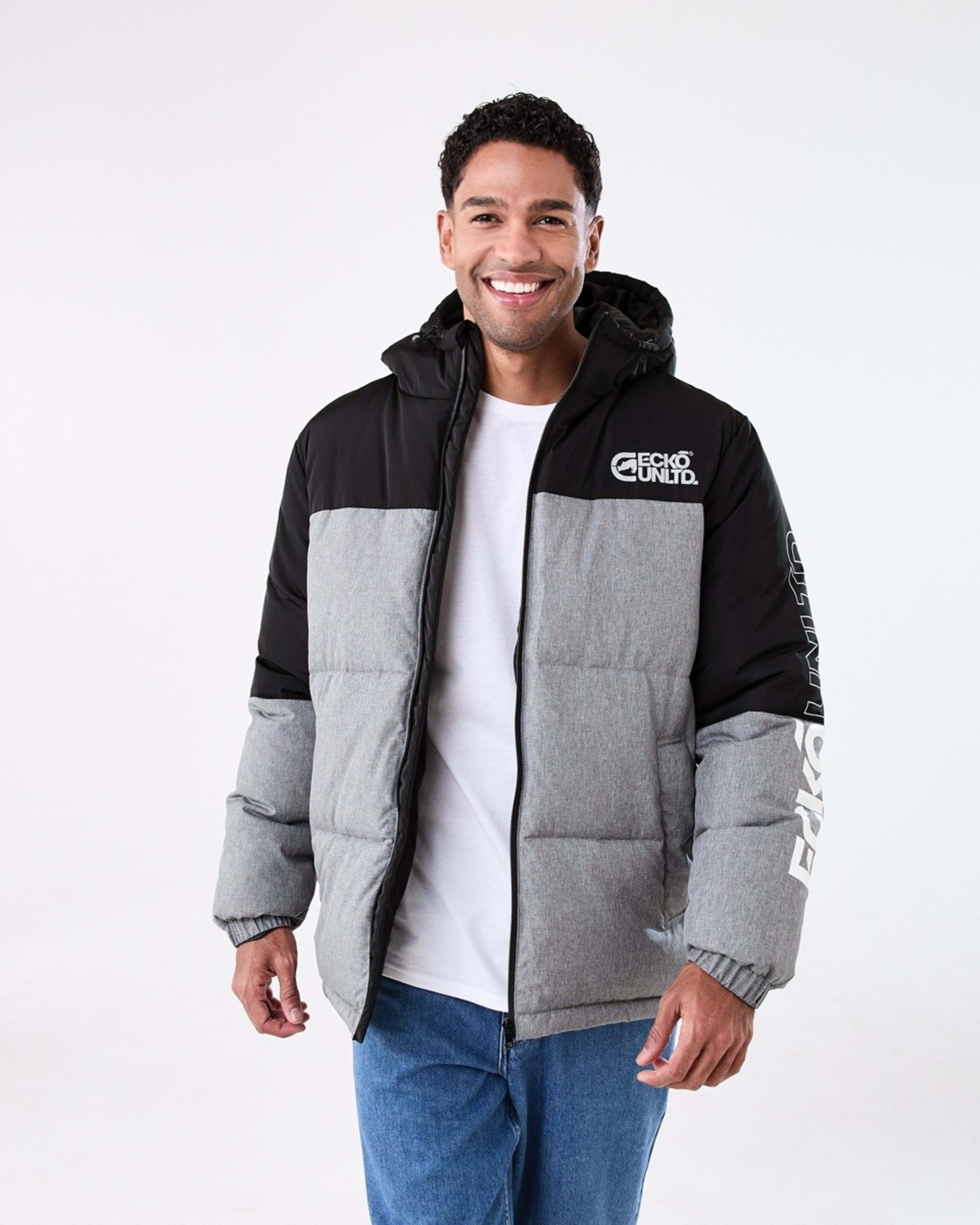 1 Ecko License Puffer Jacket Black