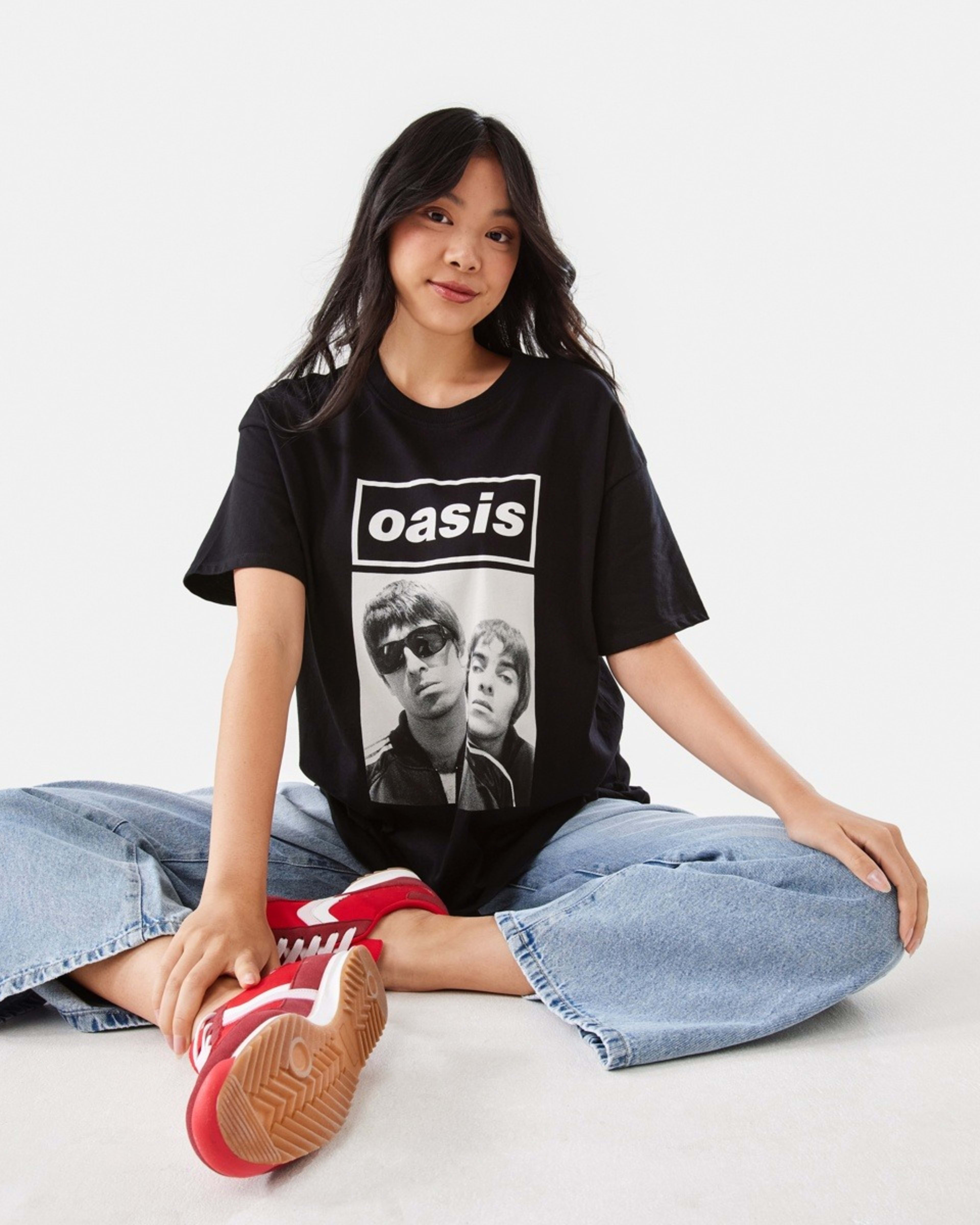 9 Oasis License Short Sleeve T-shirt OASIS BLACK, 9 of 10