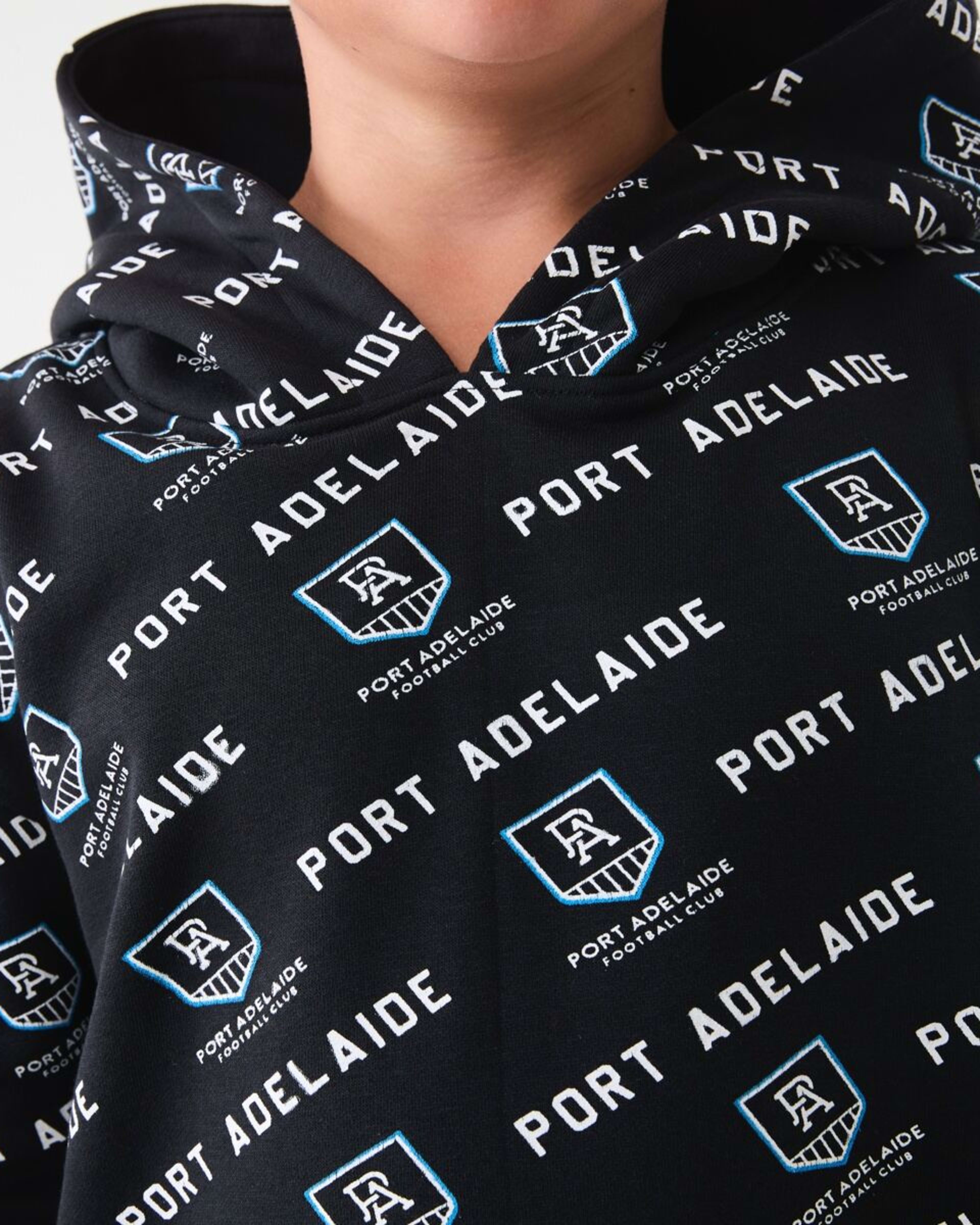 6 Official AFL Kids All Over Print Hoodie Port Adel, 6 of 9
