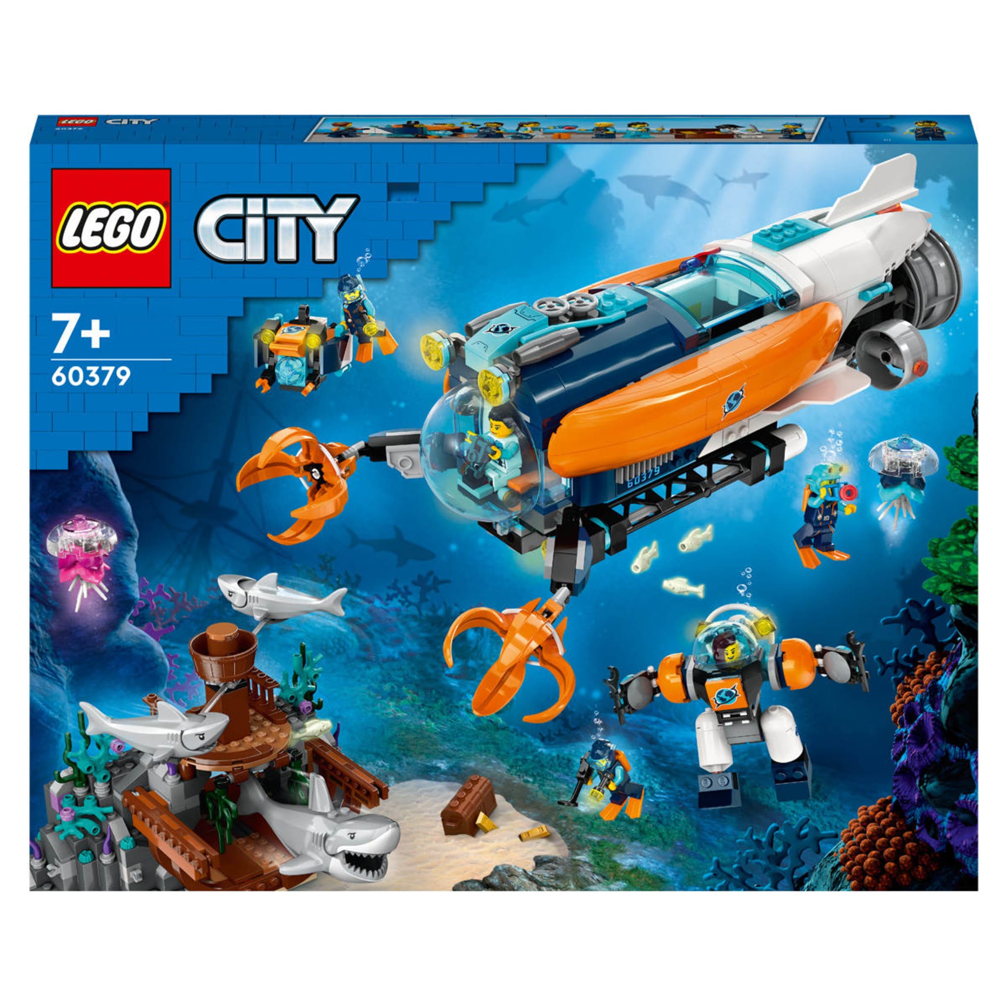 LEGO City Exploration DeepSea Explorer Submarine 60379 Kmart