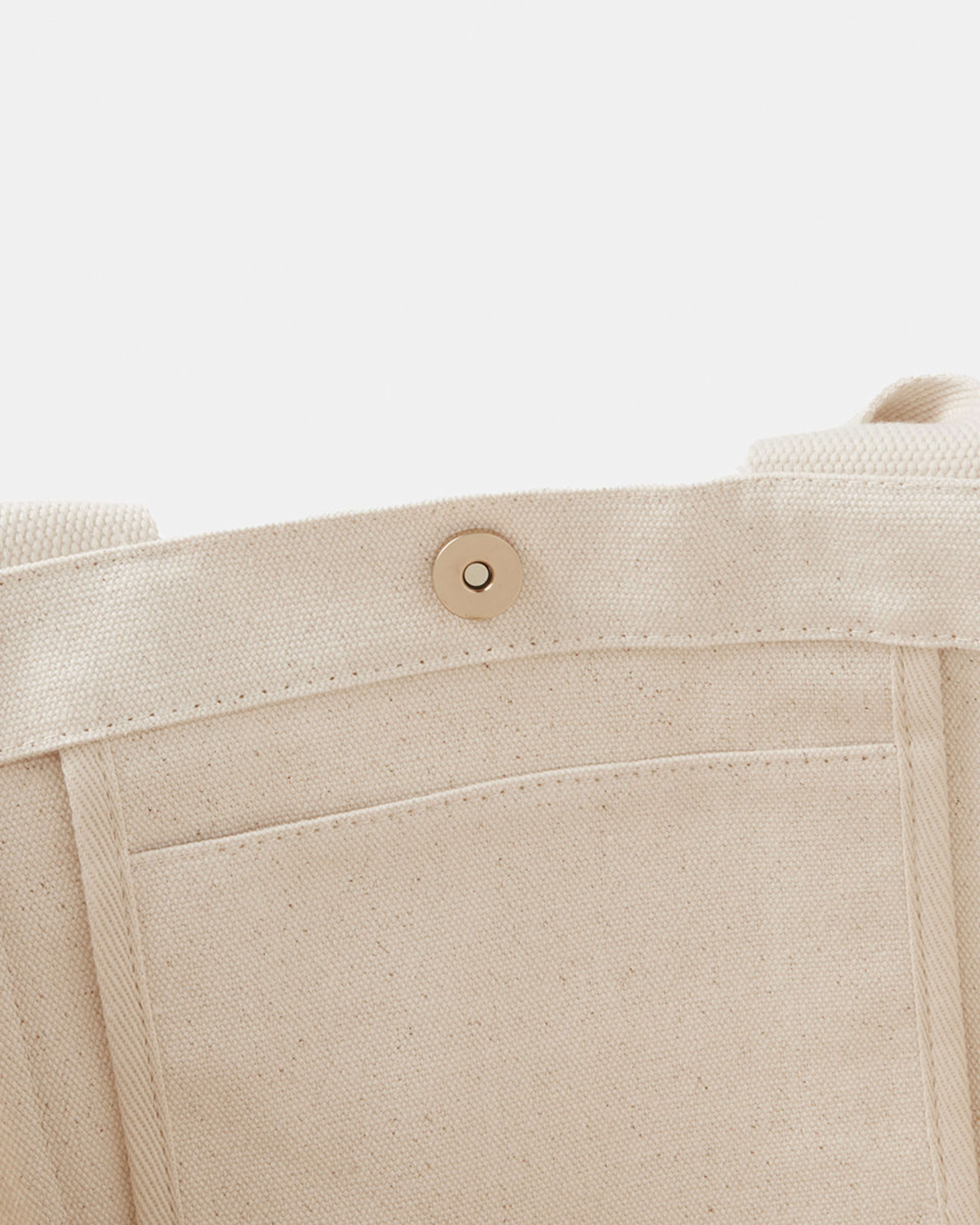 4 Canvas Tote Bag Natural, 4 of 7