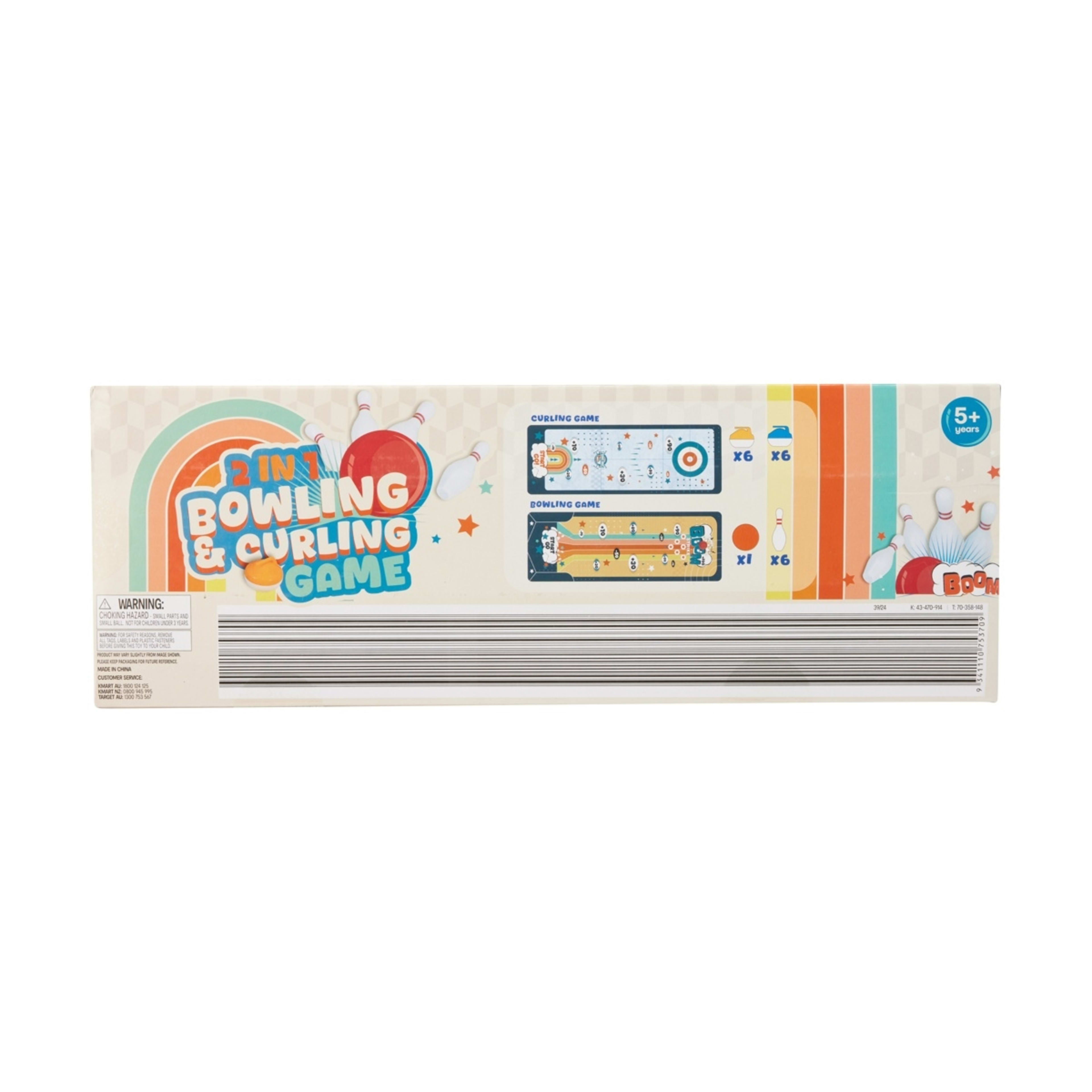 10 2-in-1 Bowling and Curling Game Set, 10 of 10