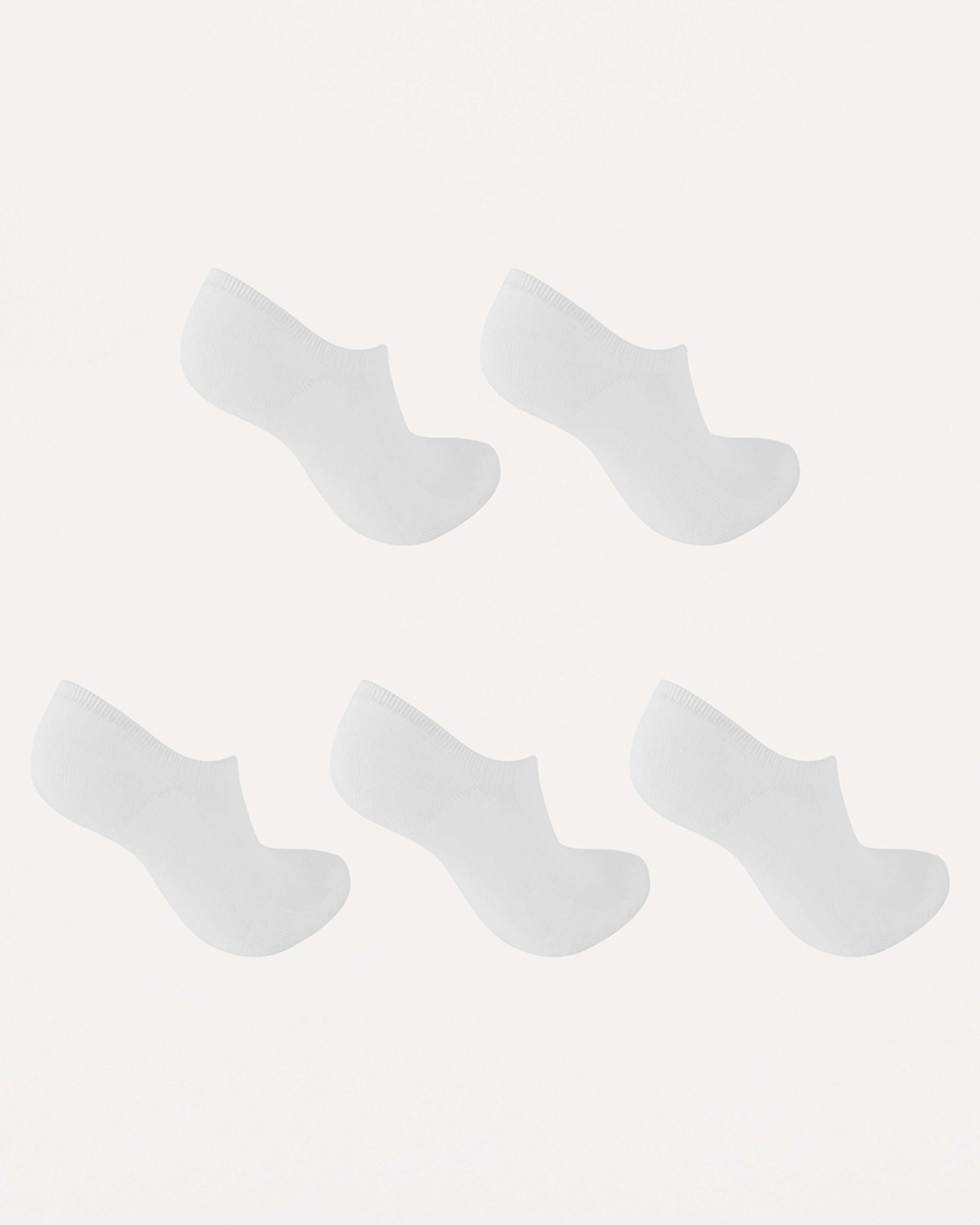 2 5 Pack Active Sneaker Socks WHITE, 2 of 3