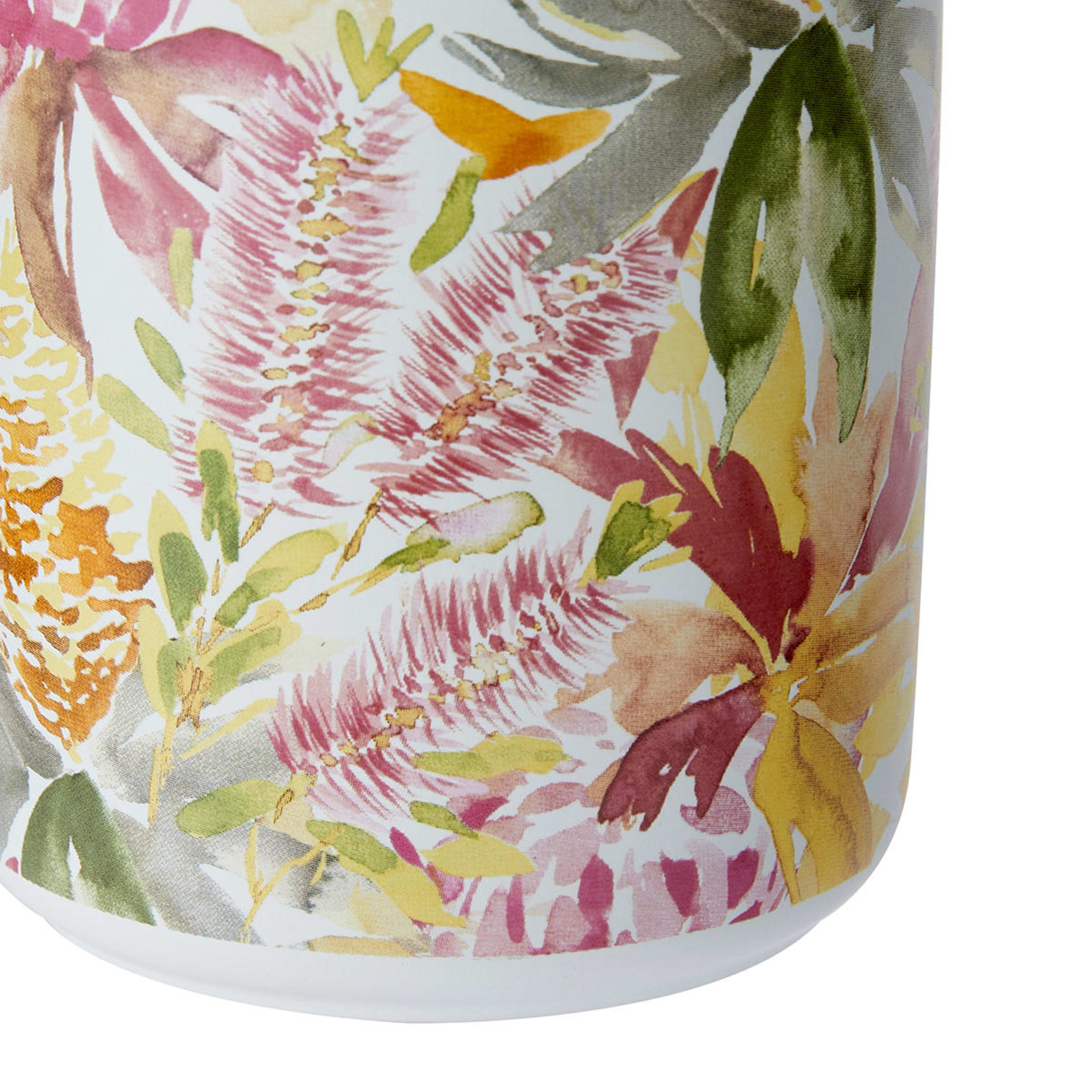 Large Abby Floral Canister Kmart