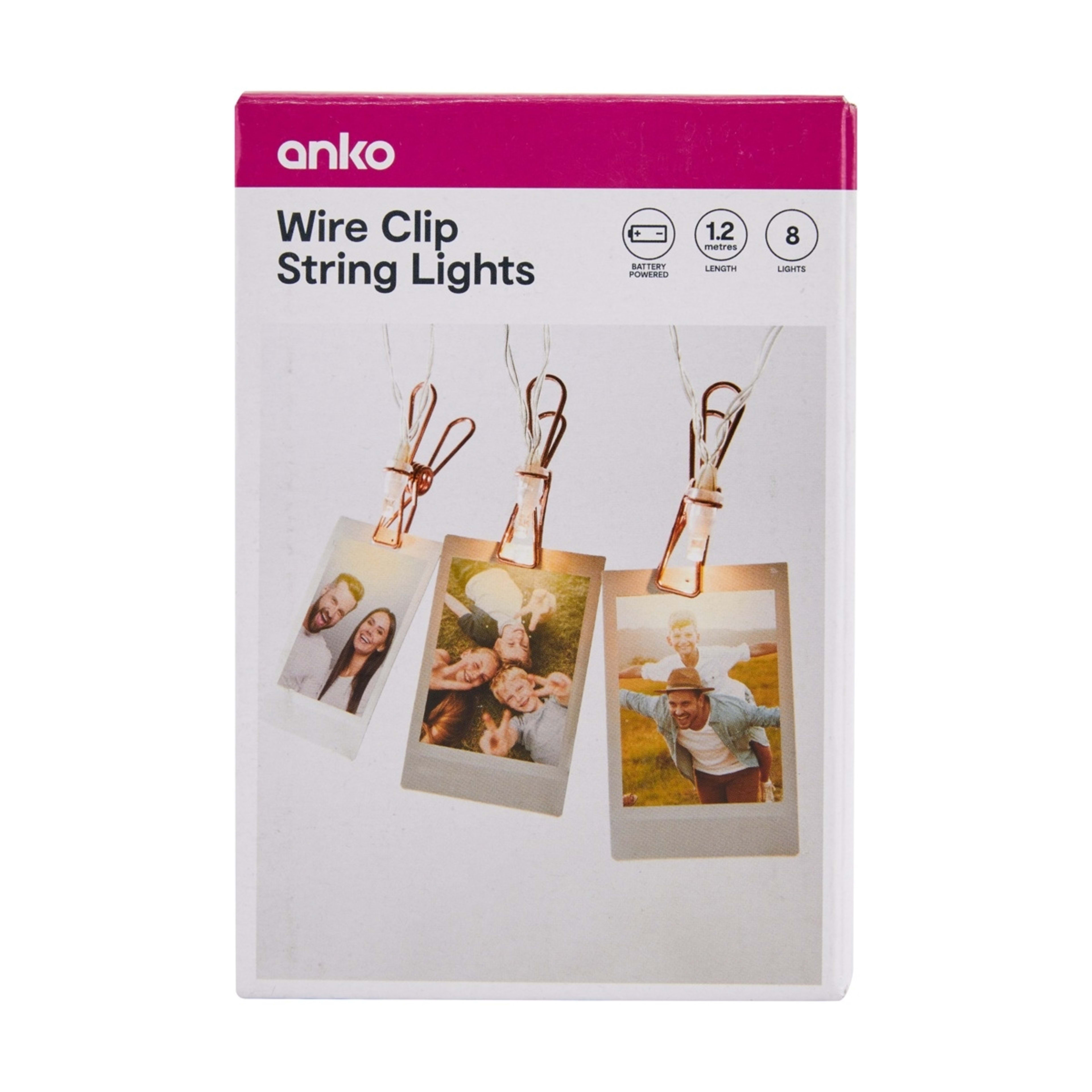 8 Wire Clip String Lights, 8 of 8