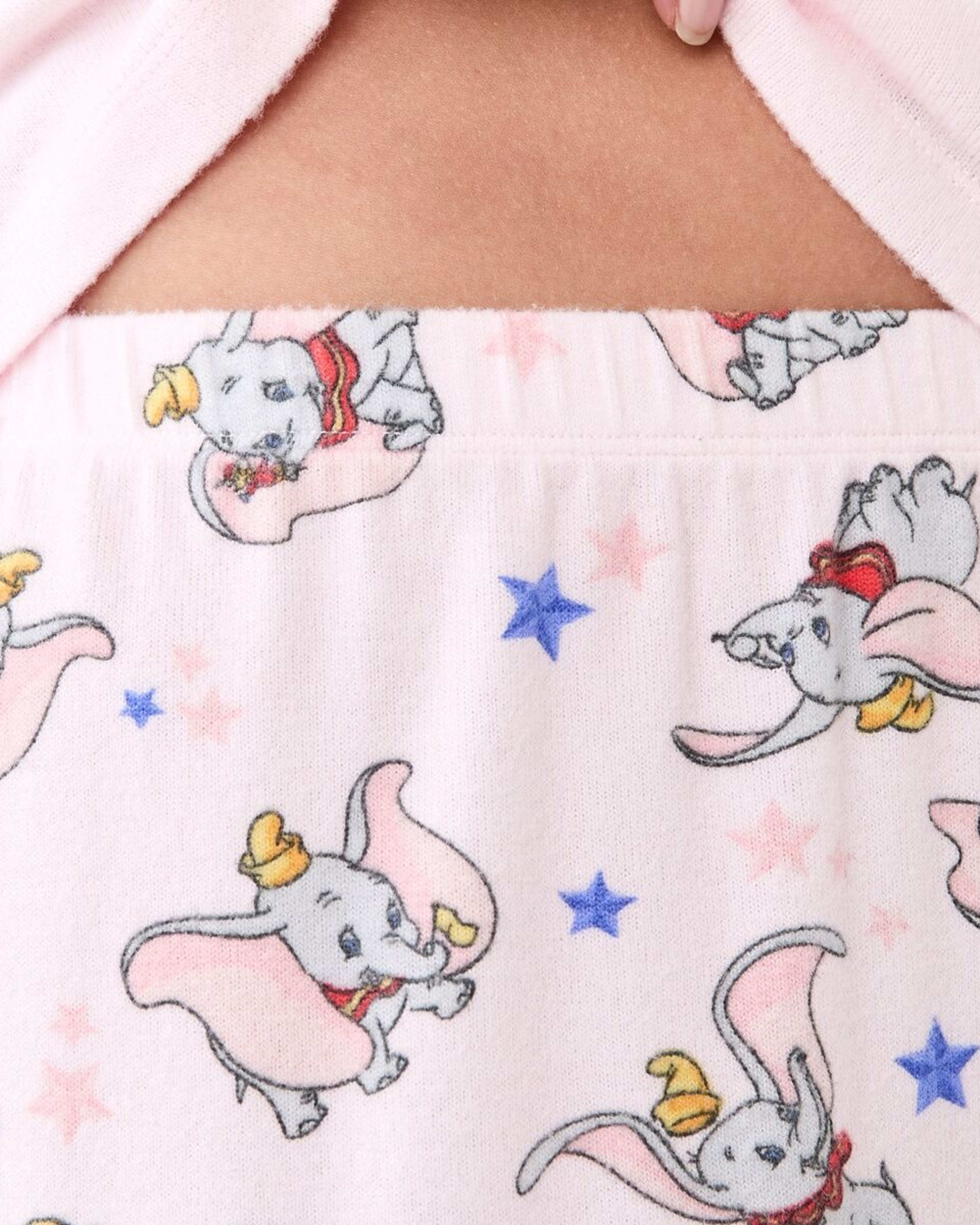 6 Dumbo License Long Sleeve Top and Pants Pyjama Set Dumbo Ydg, 6 of 7