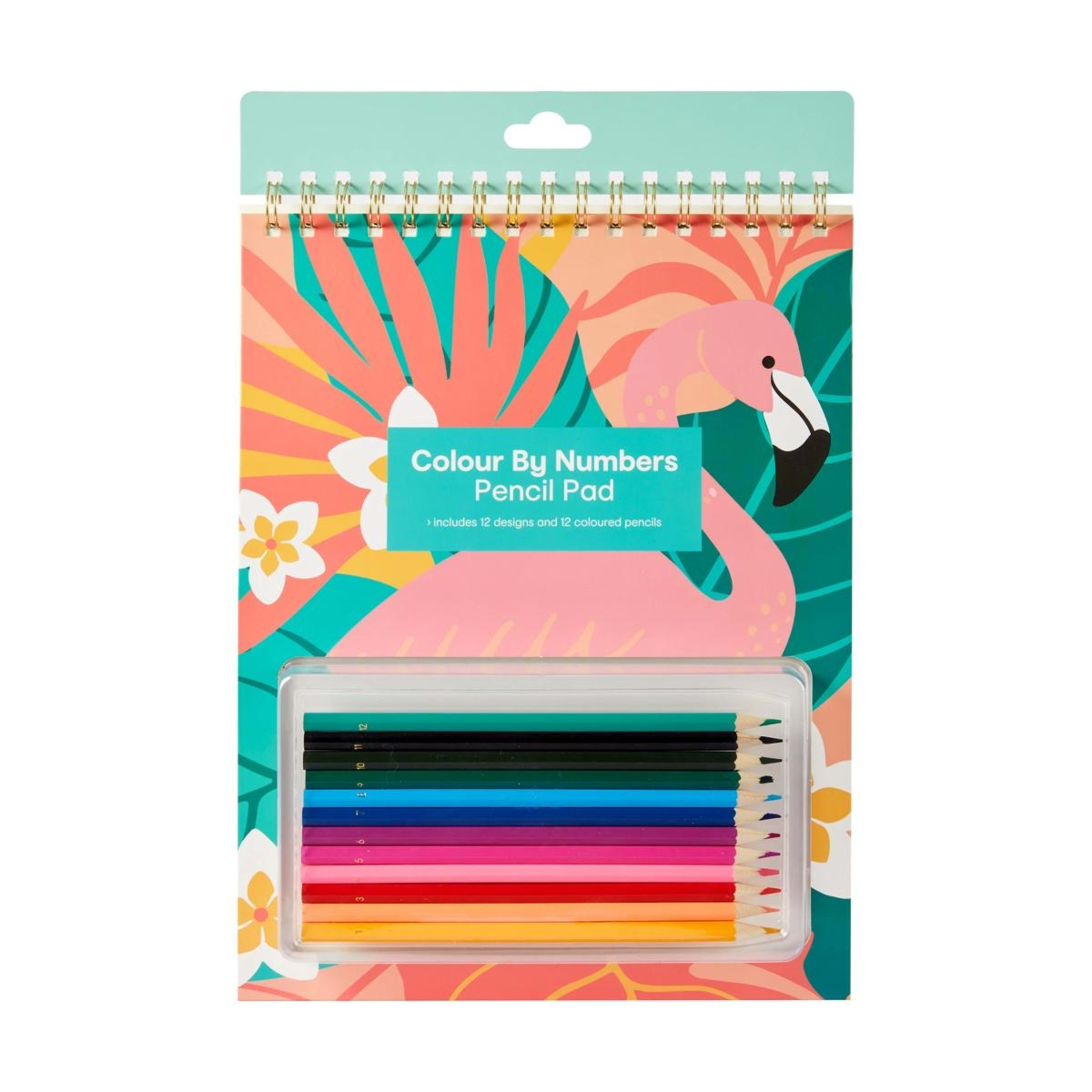 1 Colour by Numbers Pencil Pad