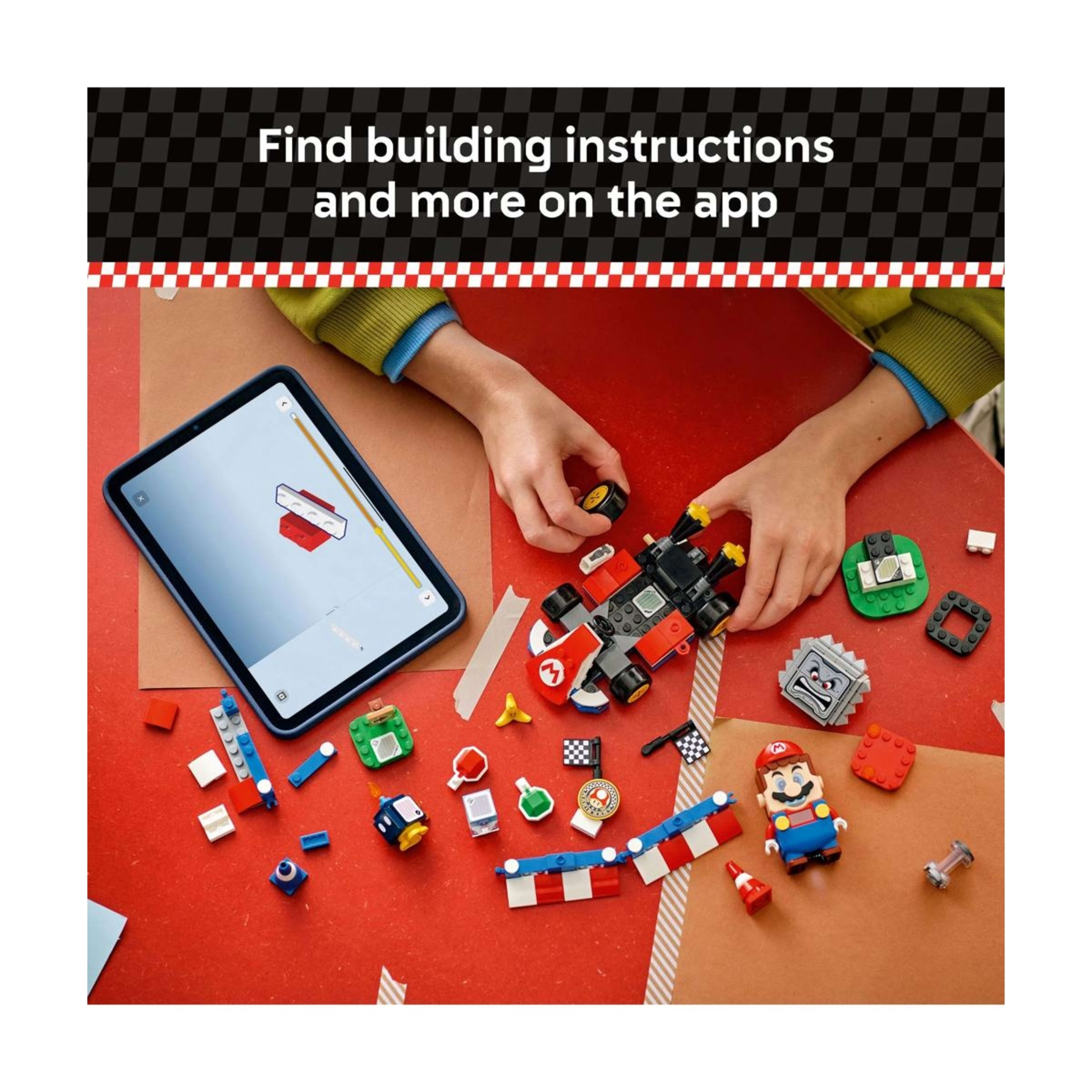 7 LEGO Super Mario: Mario Kart  Interactive LEGO Mario & Standard Kart 72043, 7 of 10
