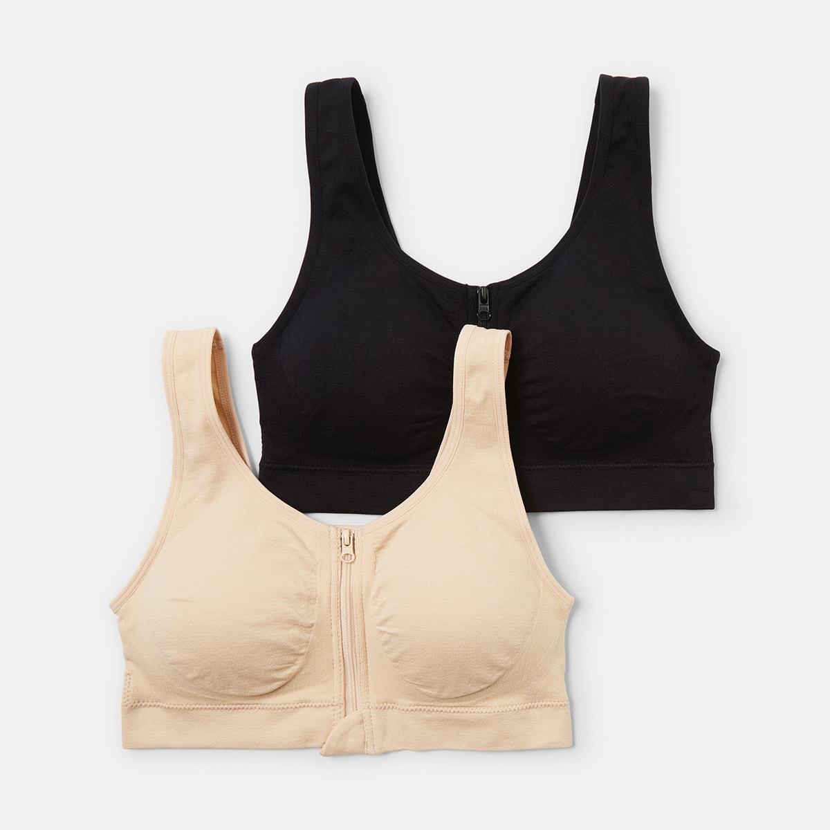 Kmart zip sales front bra