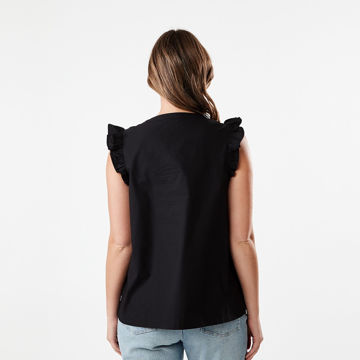 Sleeveless Frill Top Kmart