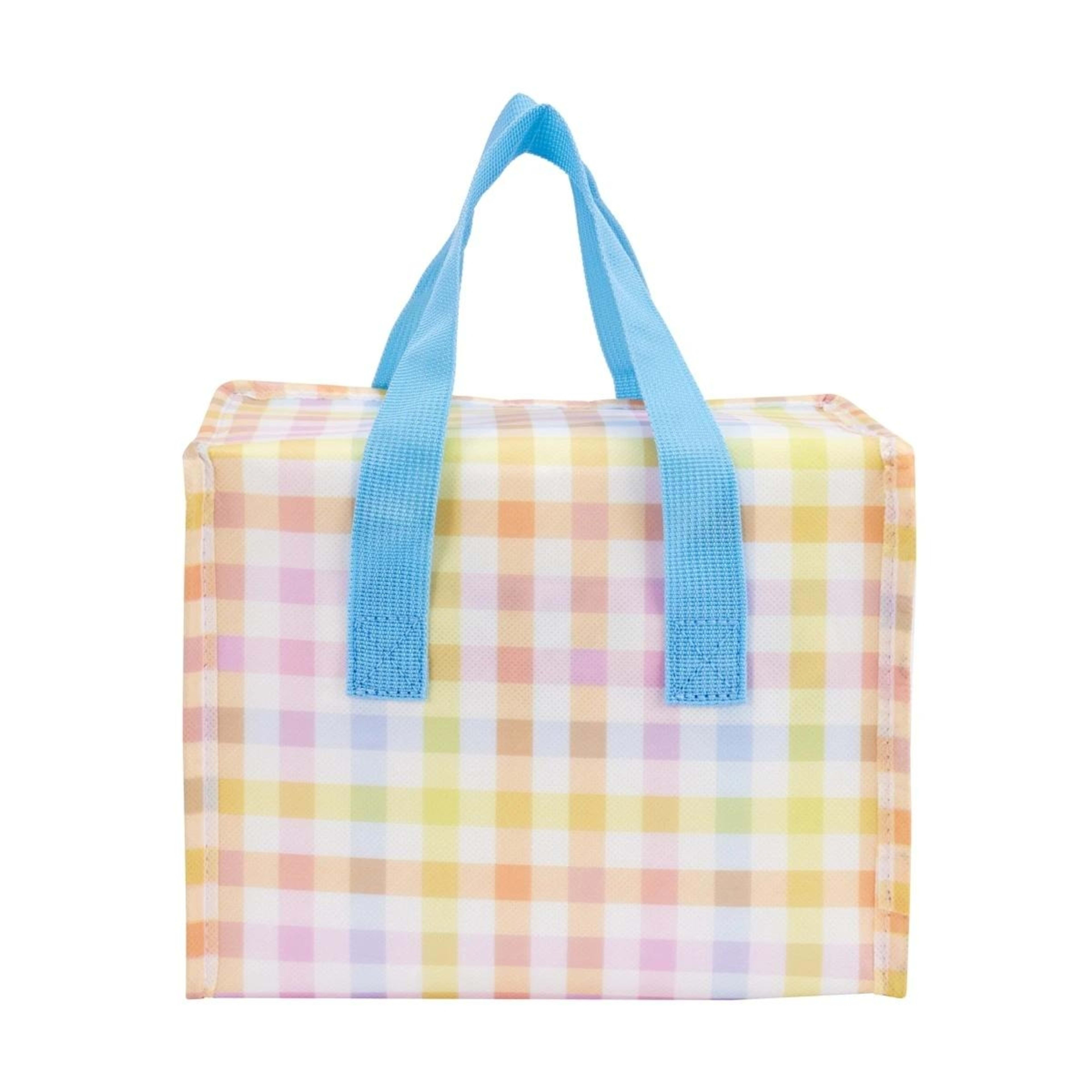 3 Check Insulated Collapsible Lunch Bag, 3 of 6
