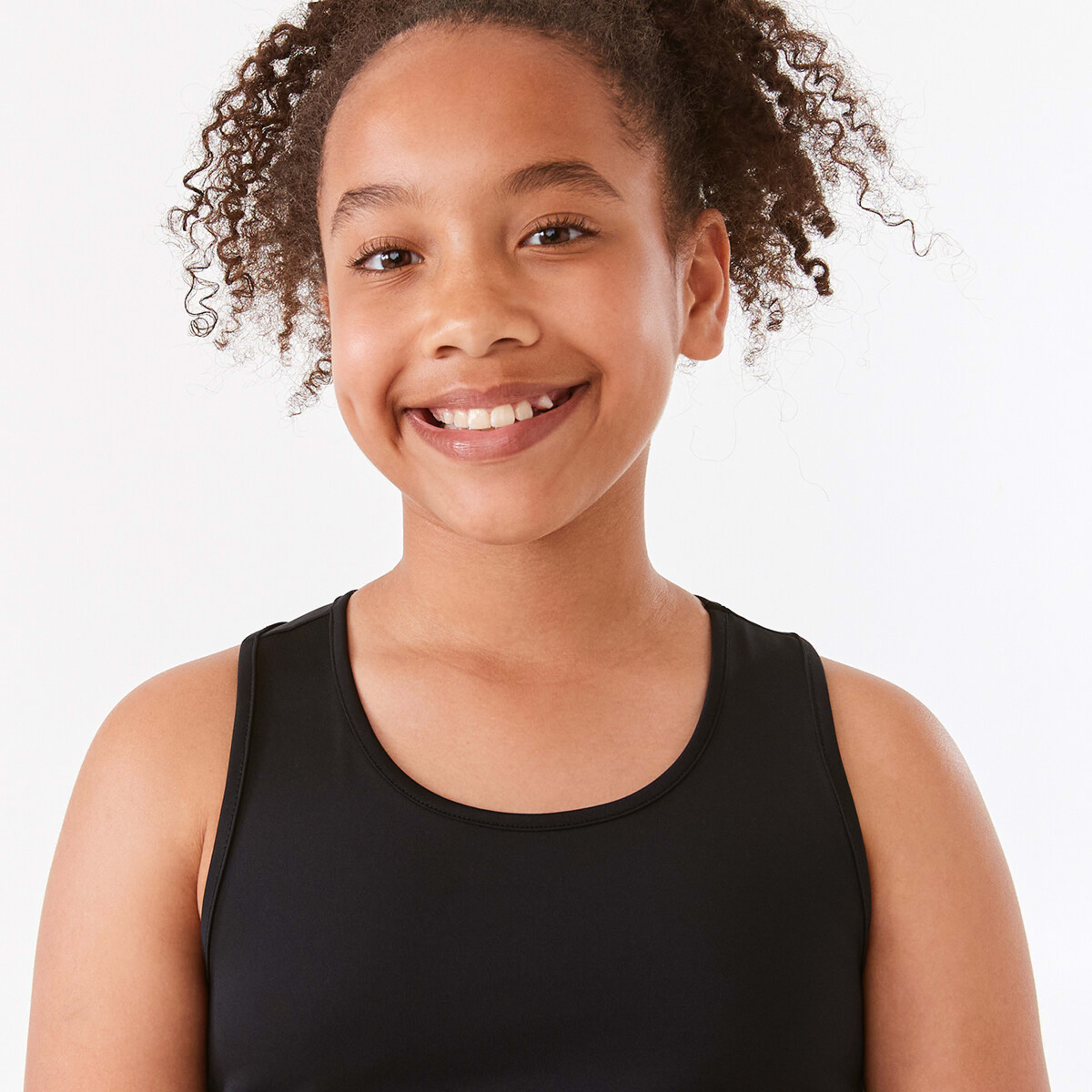 4 Active Kids Crop Top Black, 4 of 9