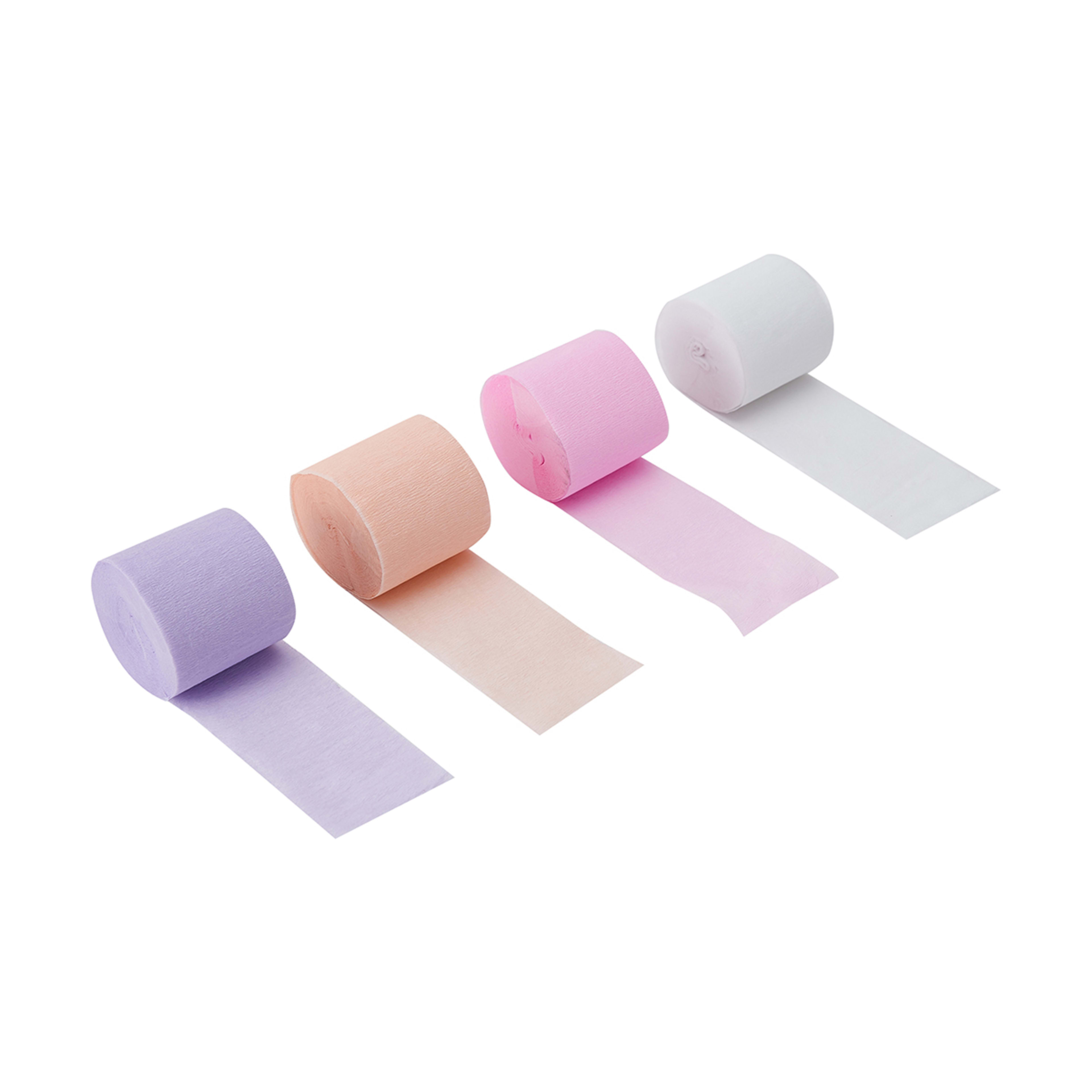 4 Pack Pastel Streamers Kmart