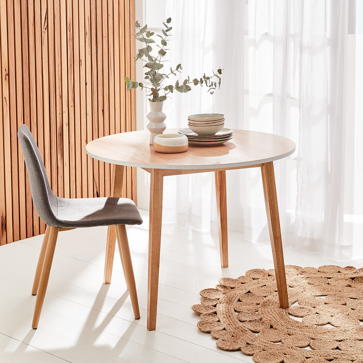 kmart oak dining table