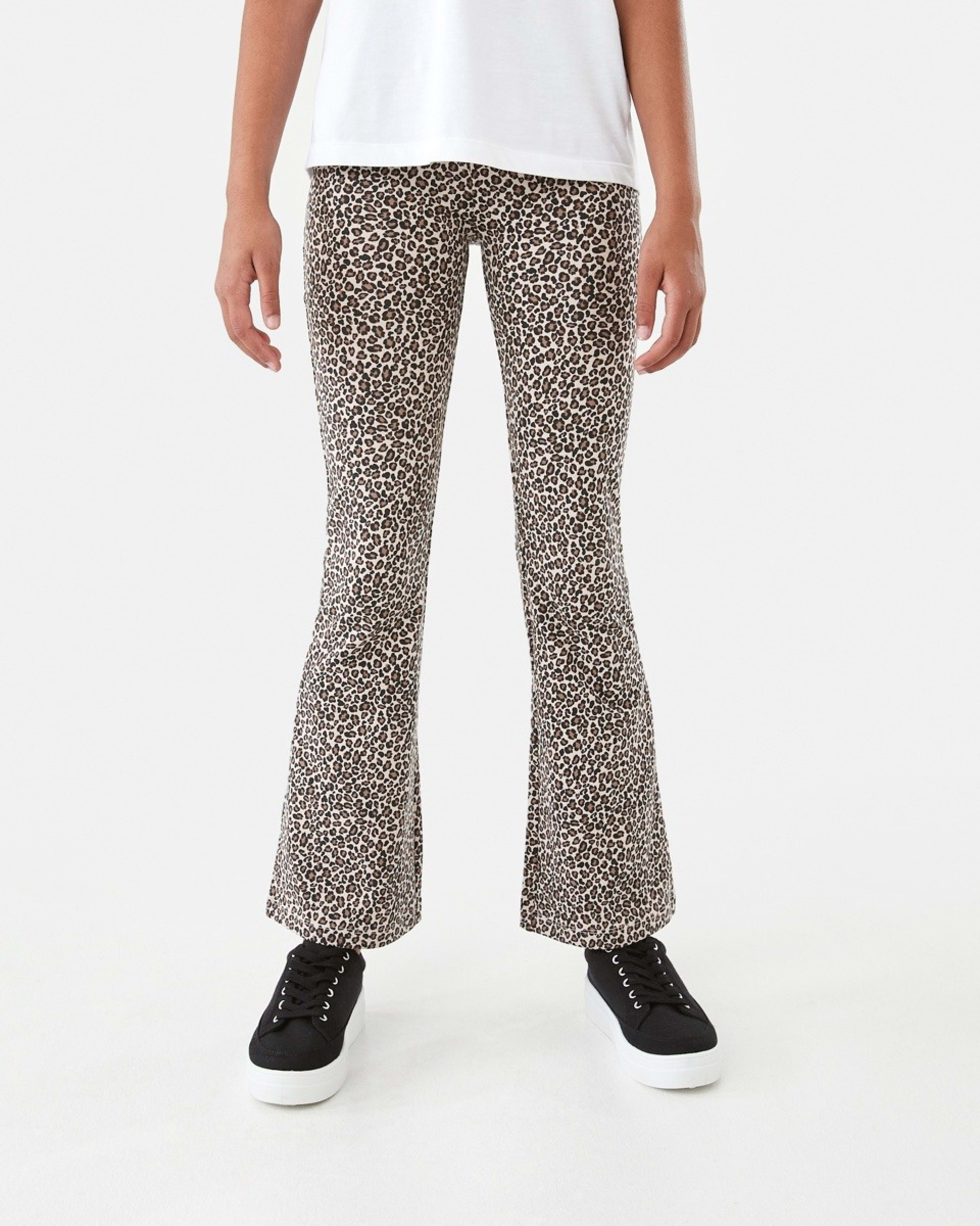 1 Print Flare Leggings Feline, 1 of 7