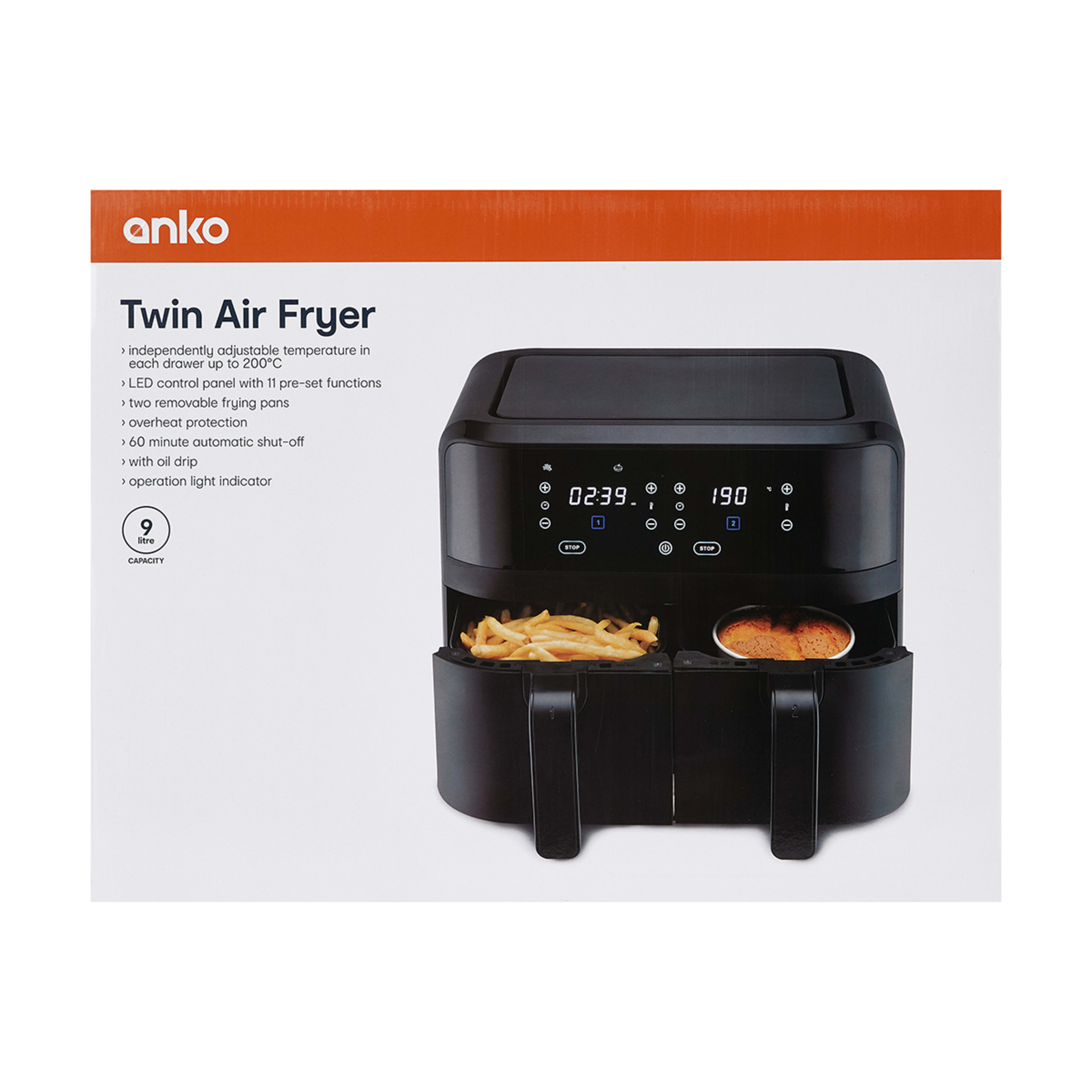 9L Twin Air Fryer Kmart NZ
