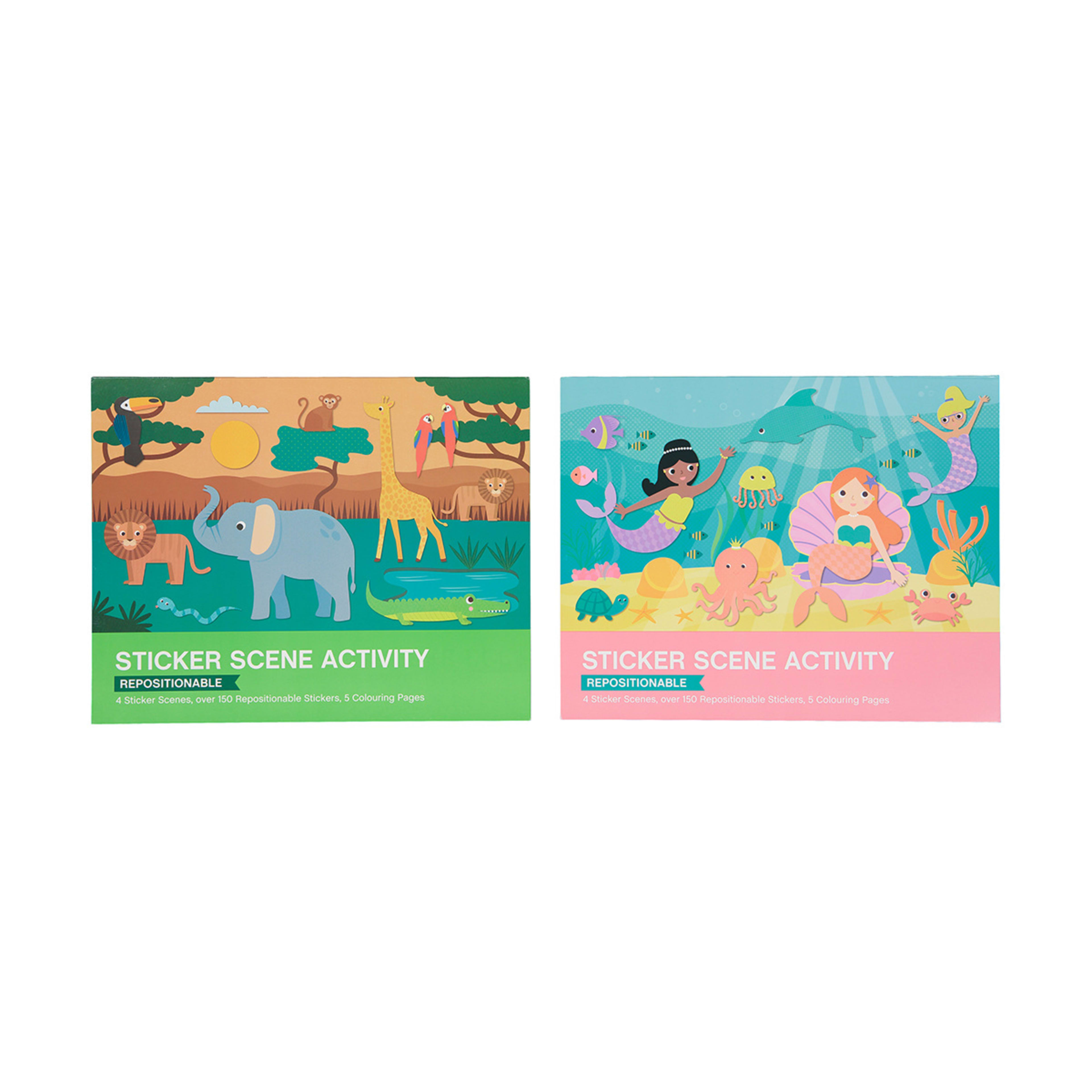 Sticker Scene Activity Assorted Kmart