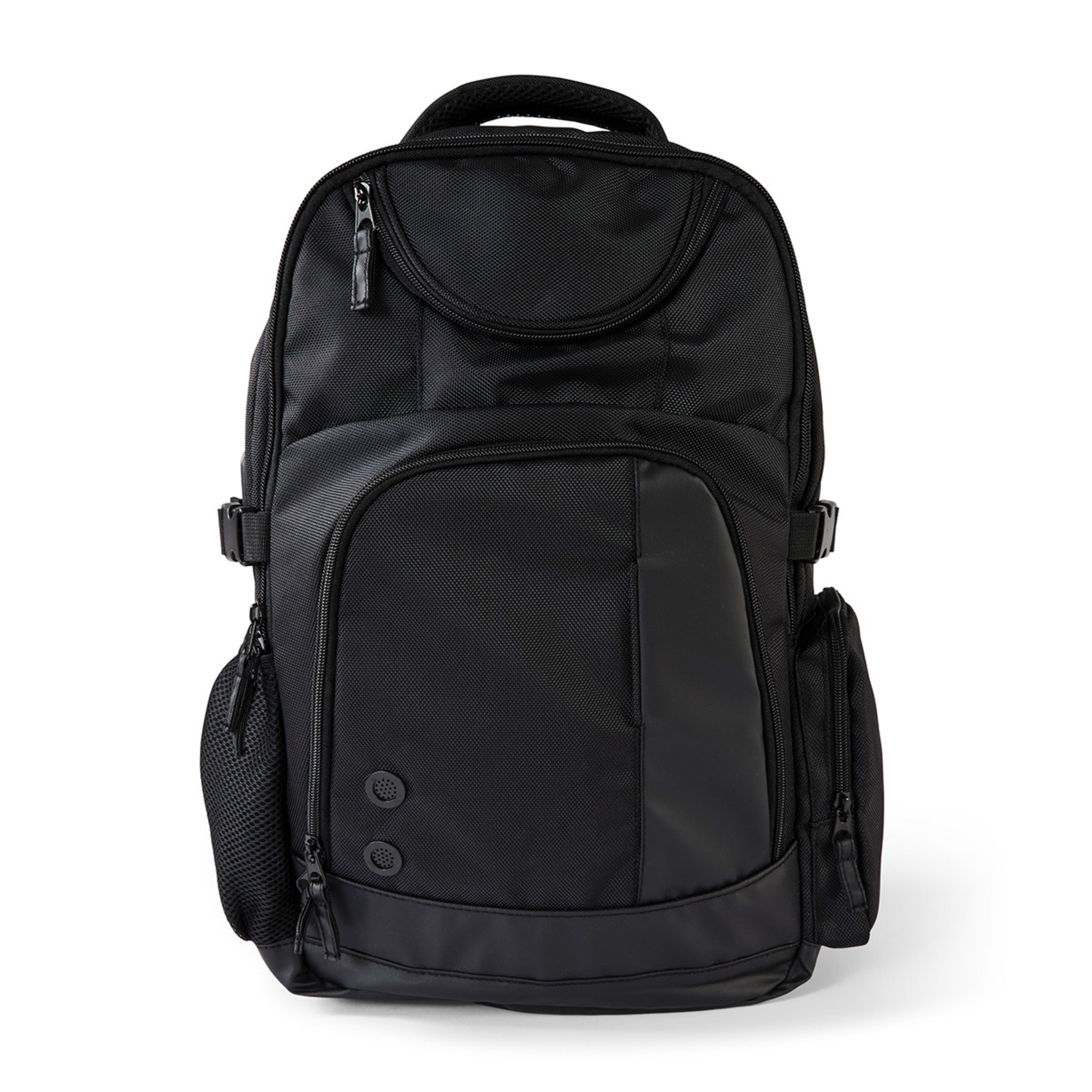 20L Commuter Backpack Black Kmart