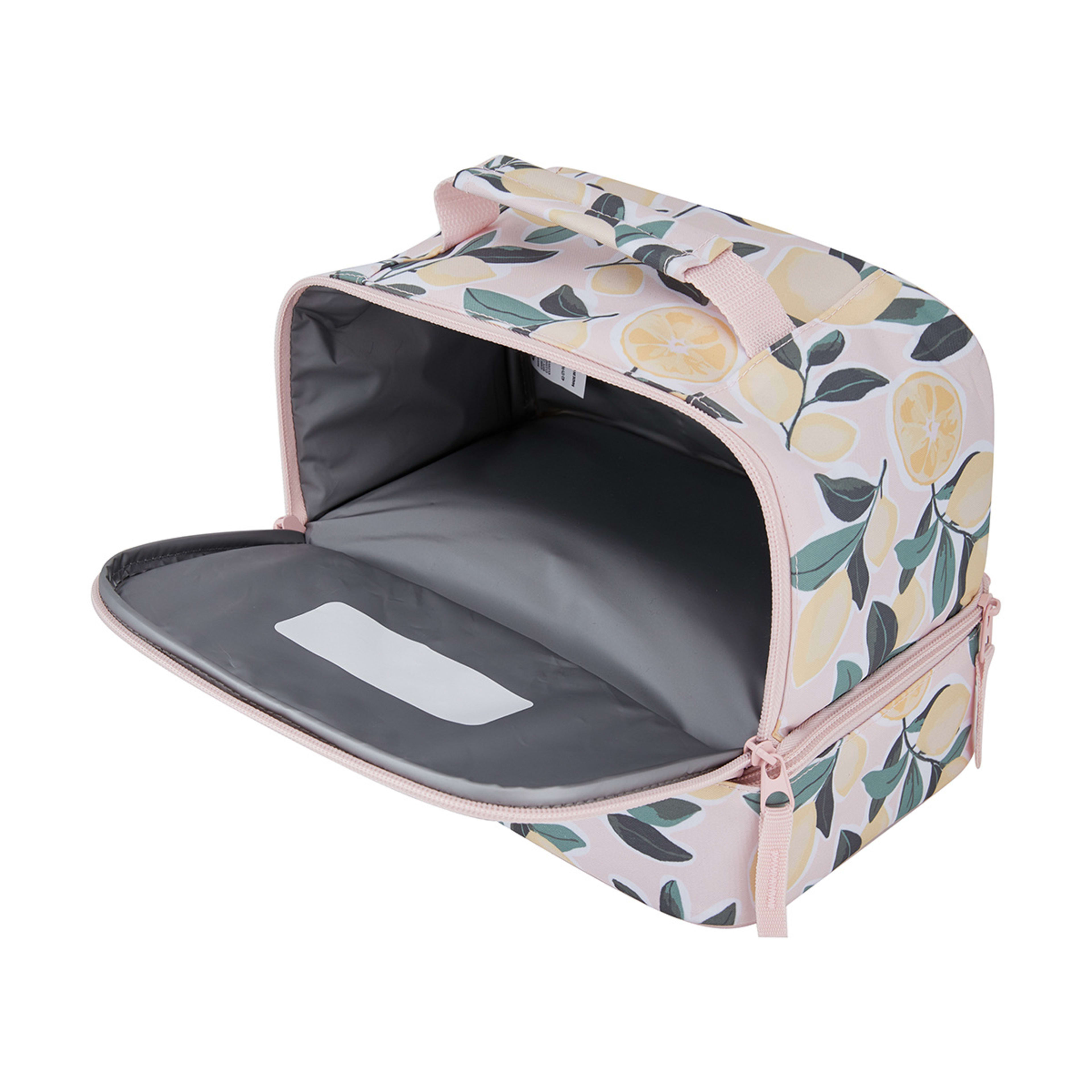 Lemons Insulated Twin Deck Lunch Bag Kmart