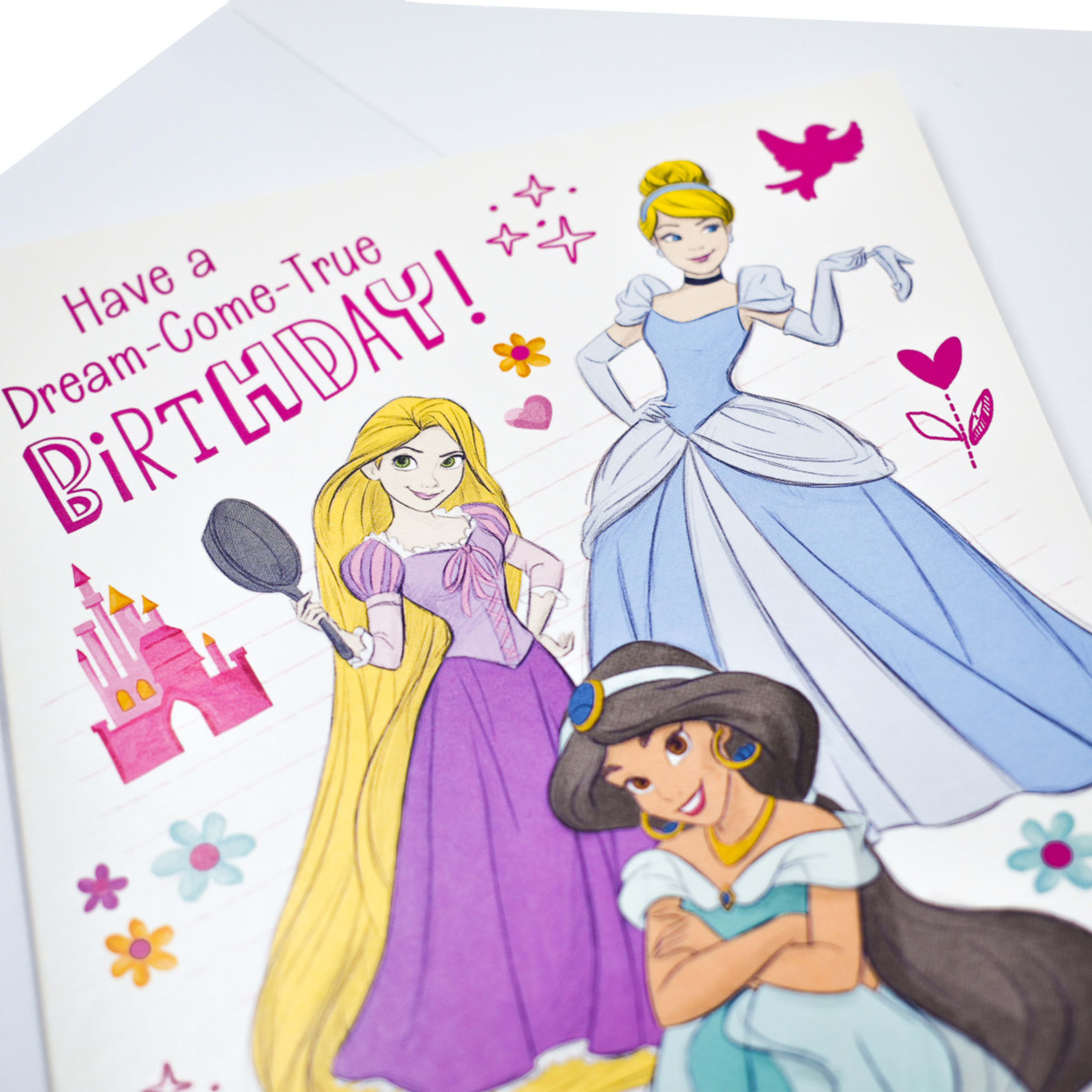 3 Hallmark Birthday Card - Disney Princesses, 3 of 3