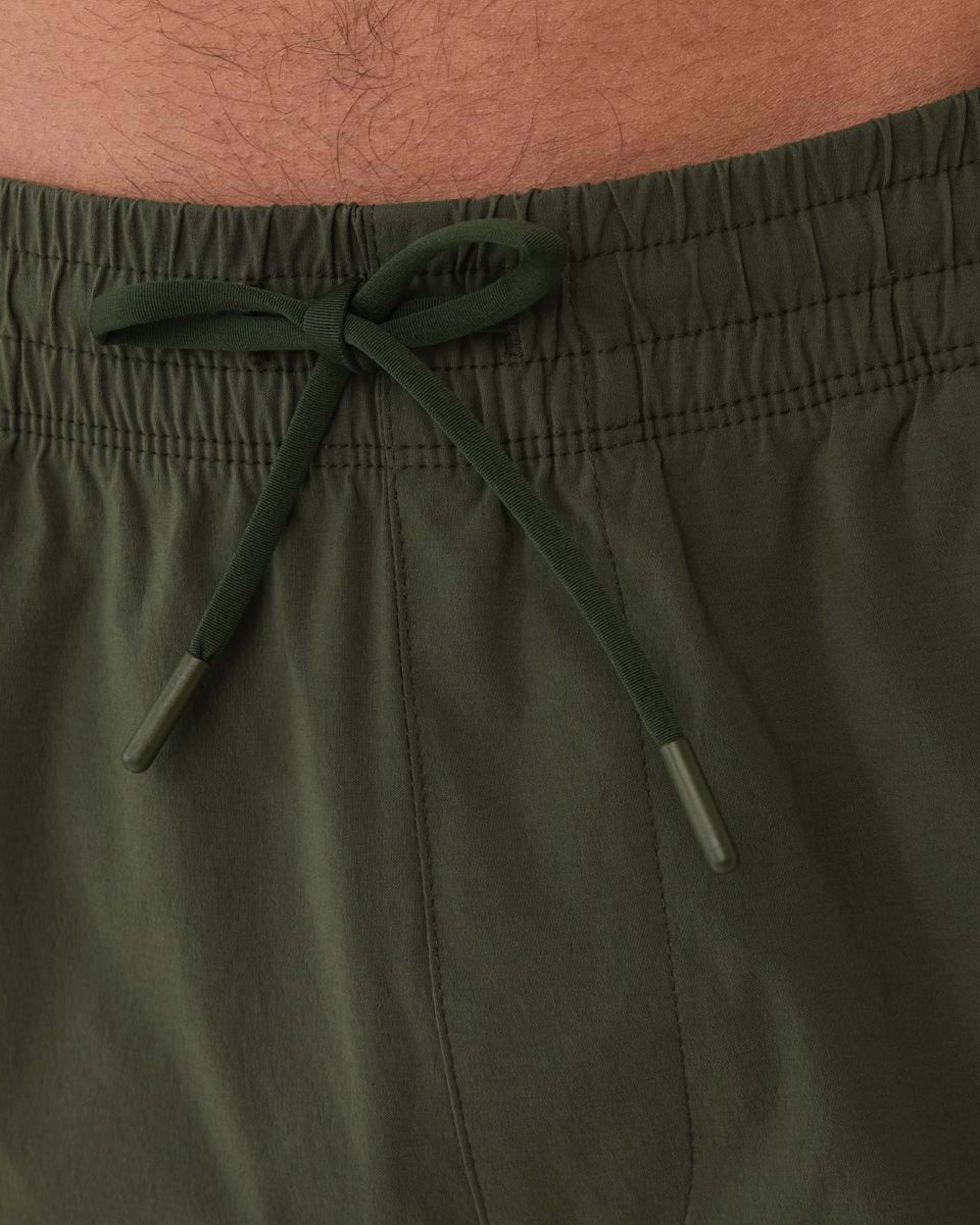 4 Active Mens Woven Cargo Pants DEEPEST GREEN, 4 of 6